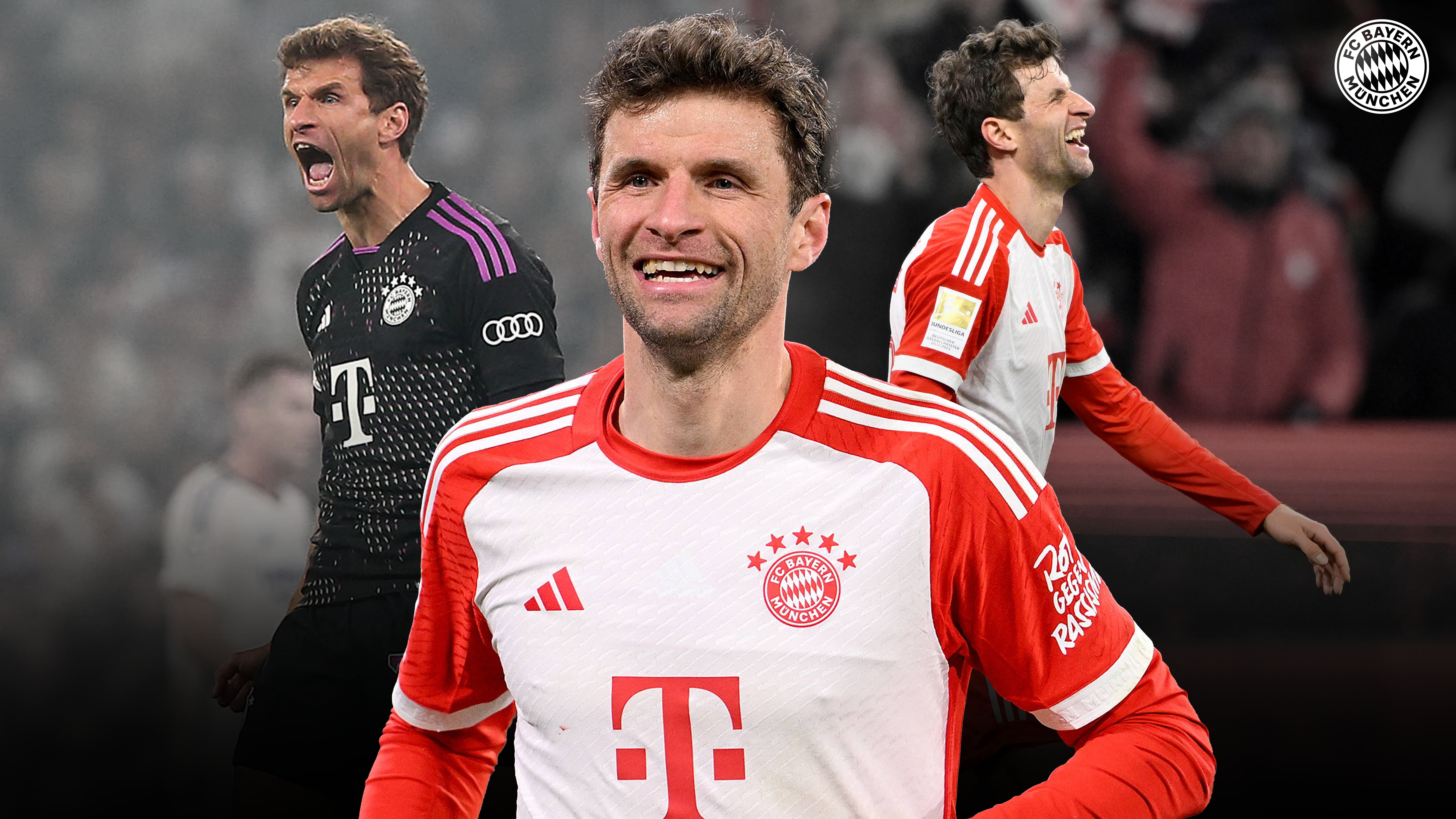 The best photos of Thomas Müller at Bayern.