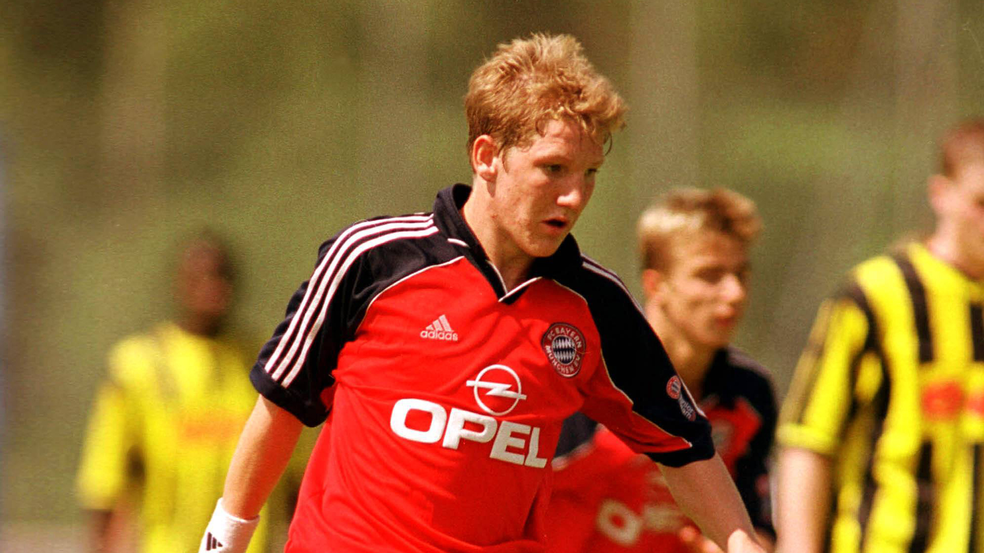 Bastian Schweinsteiger as a youth player at Bayern.