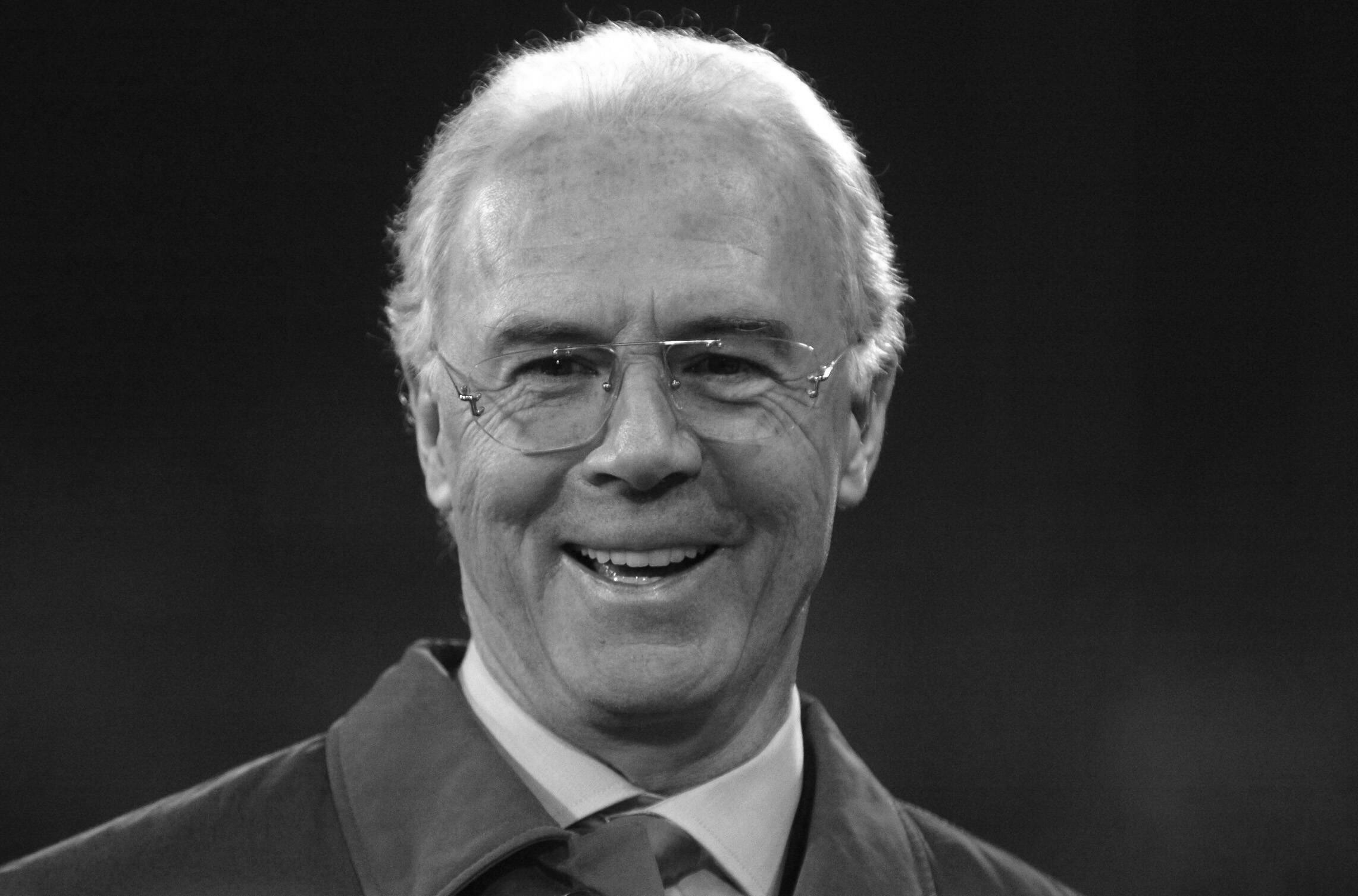 Franz Beckenbauer smiling