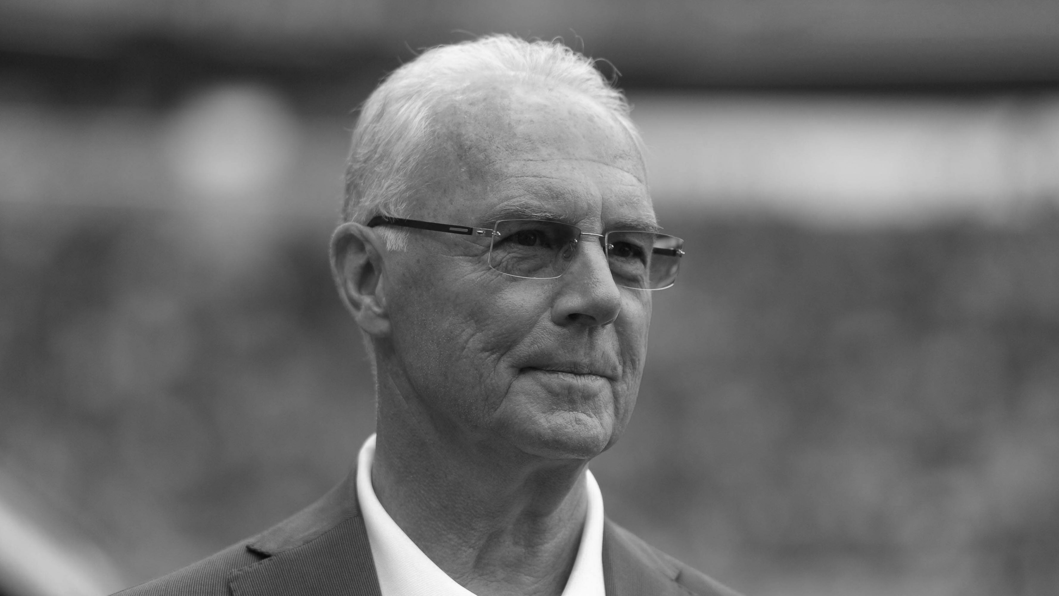 Franz Beckenbauer en el Allianz Arena