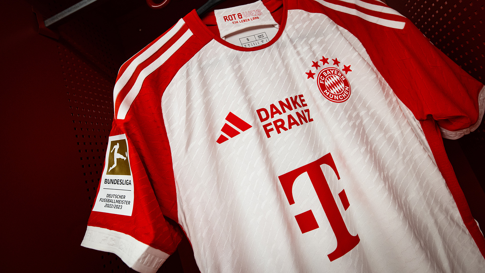 Sondertrikot FC Bayern „Danke Franz“