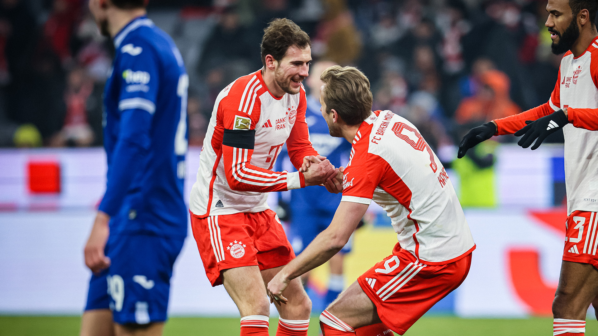 Jugada del partido de Bundesliga entre el FC Bayern y el TSG Hoffenheim