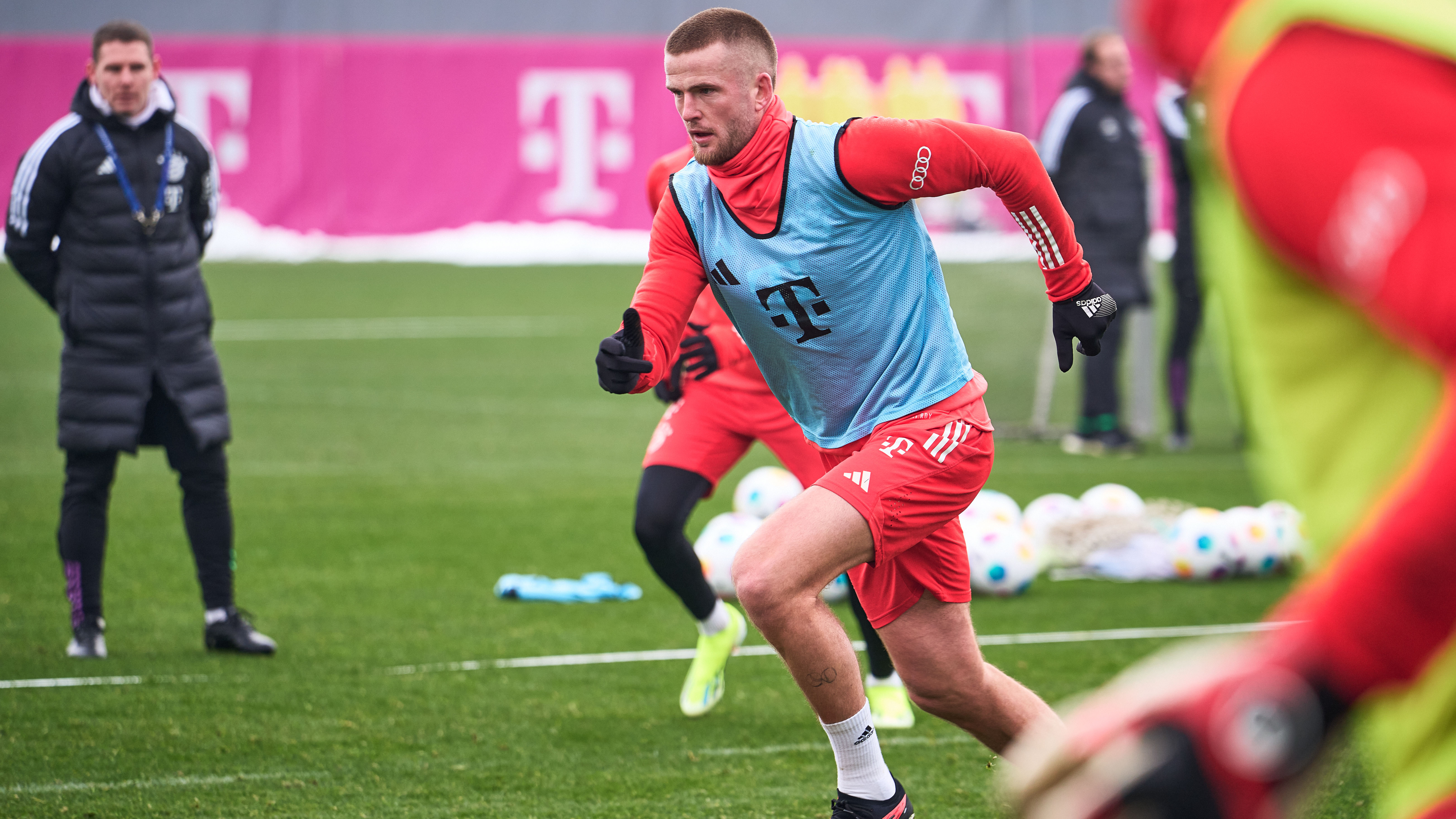 Eric Dier in Bayern training