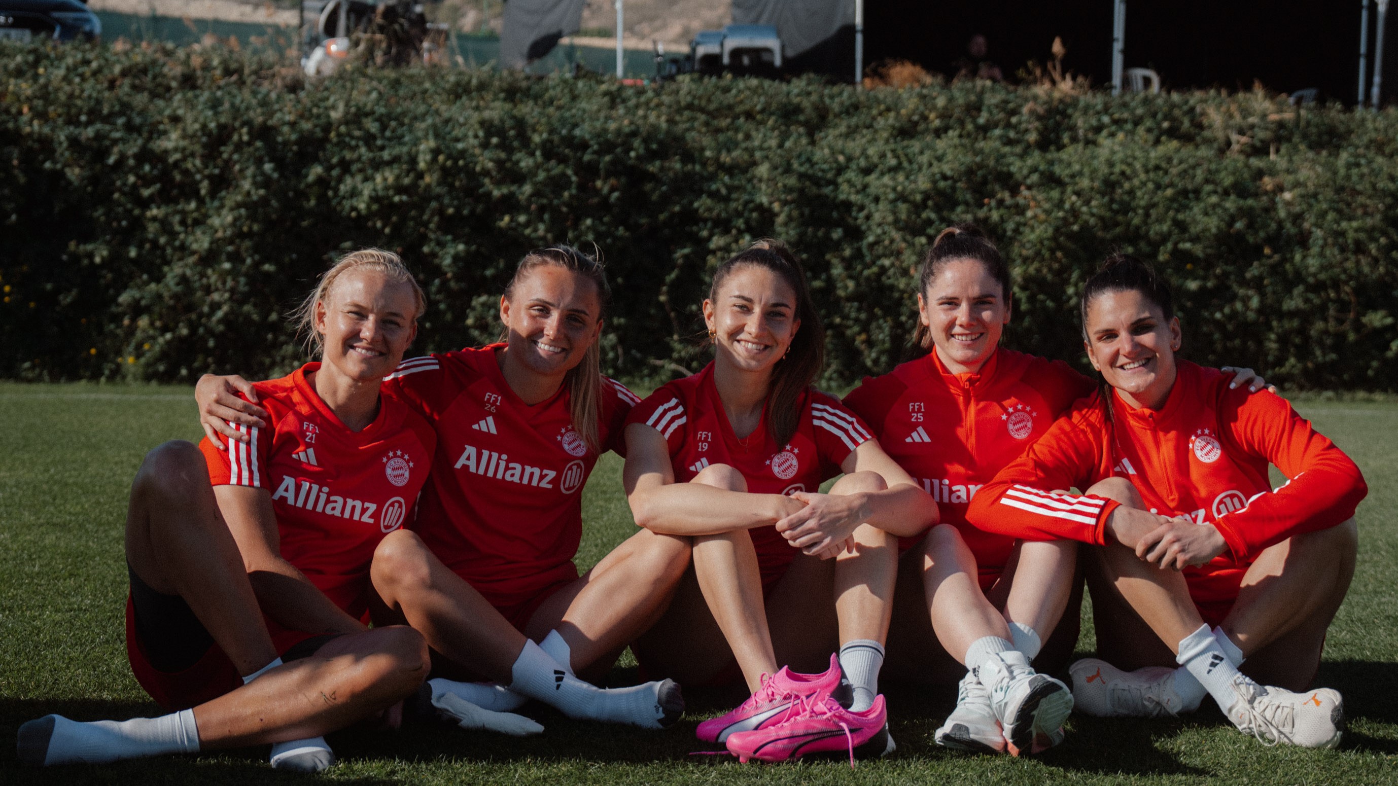 FC Bayern Frauen im Wintertrainingslager in Alicante.