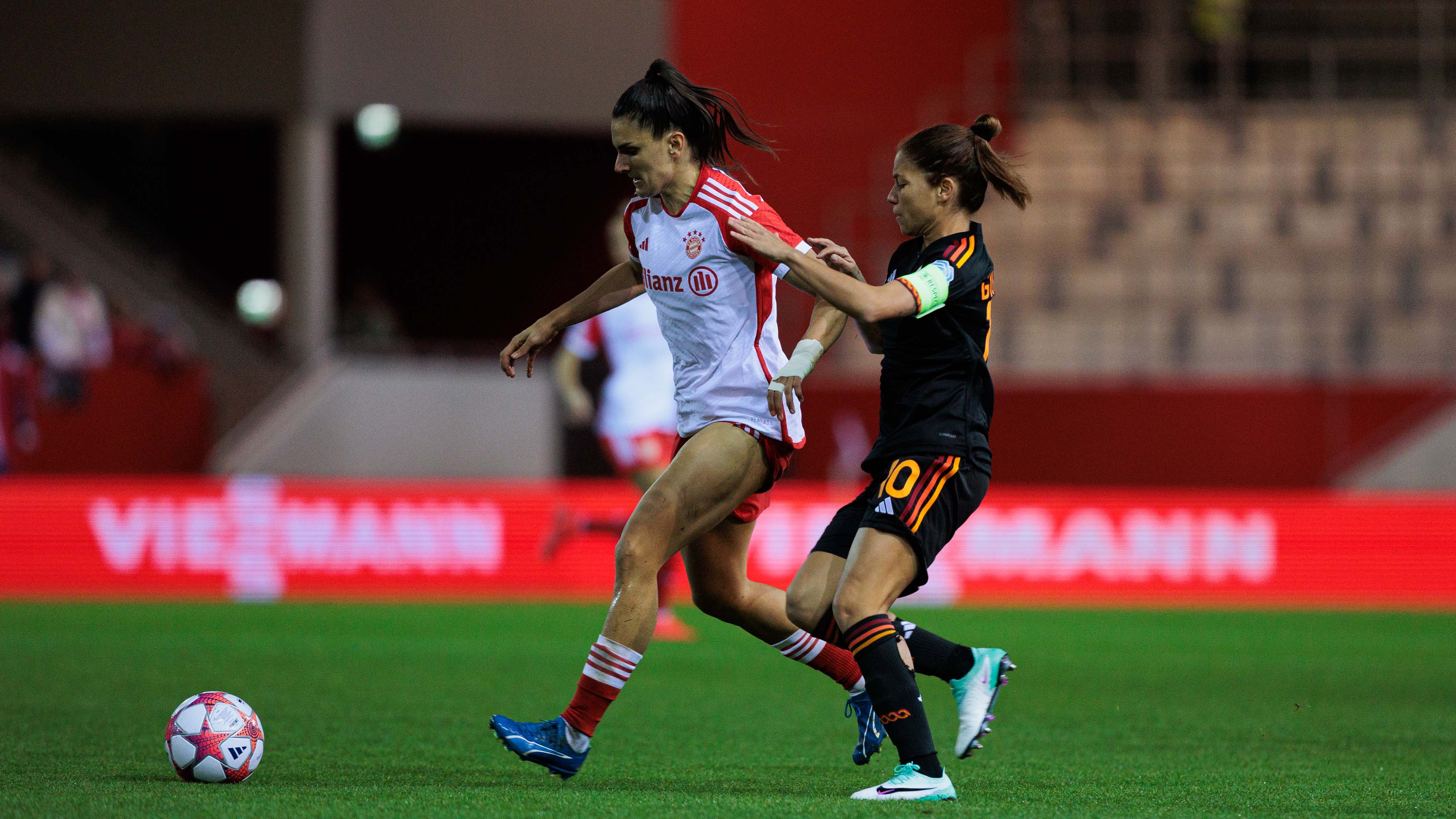 Jovana Damnjanovic scored the opening goal against Roma in Munich.