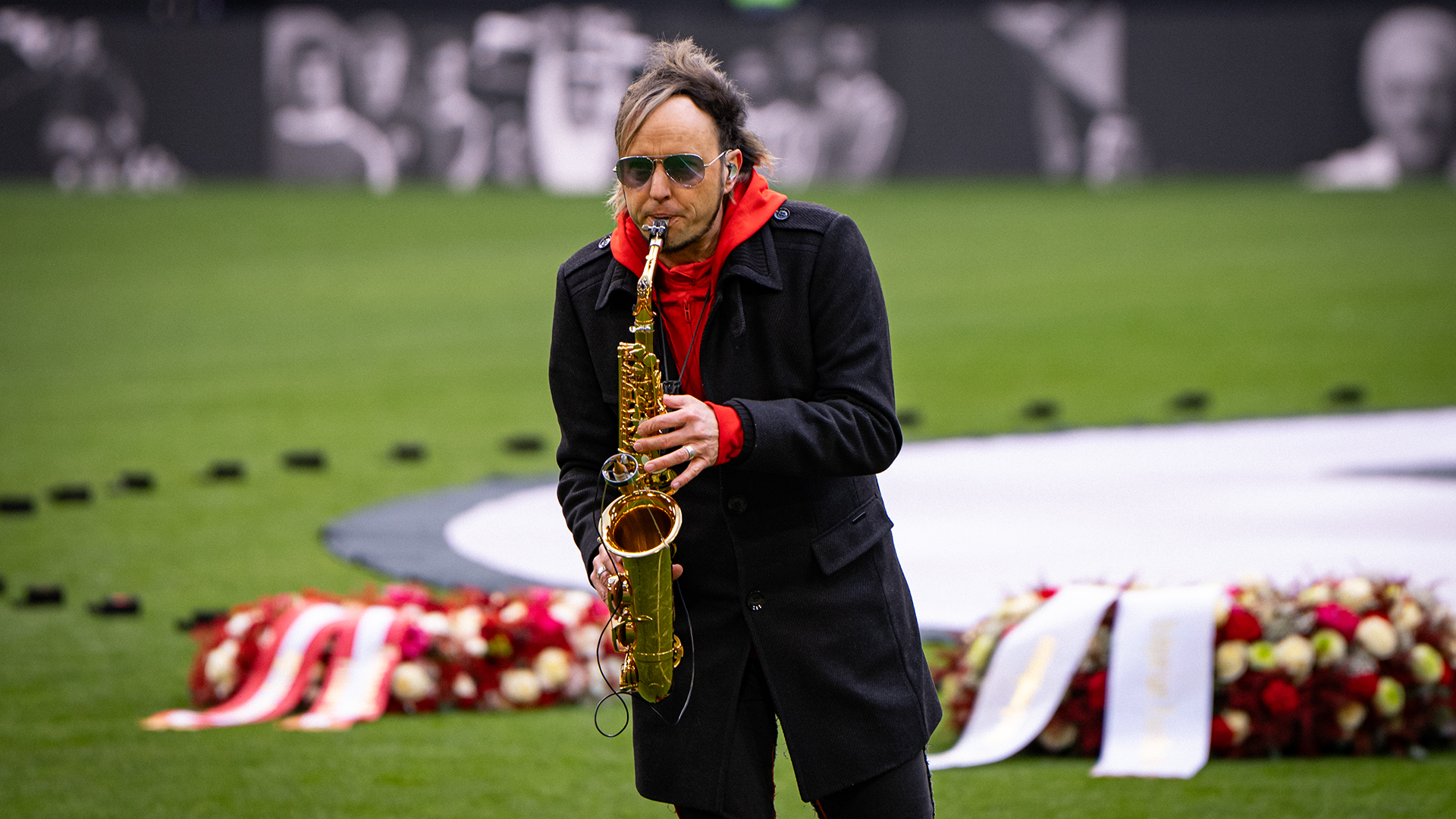 The pictures from the memorial service for Franz Beckenbauer at the Allianz Arena