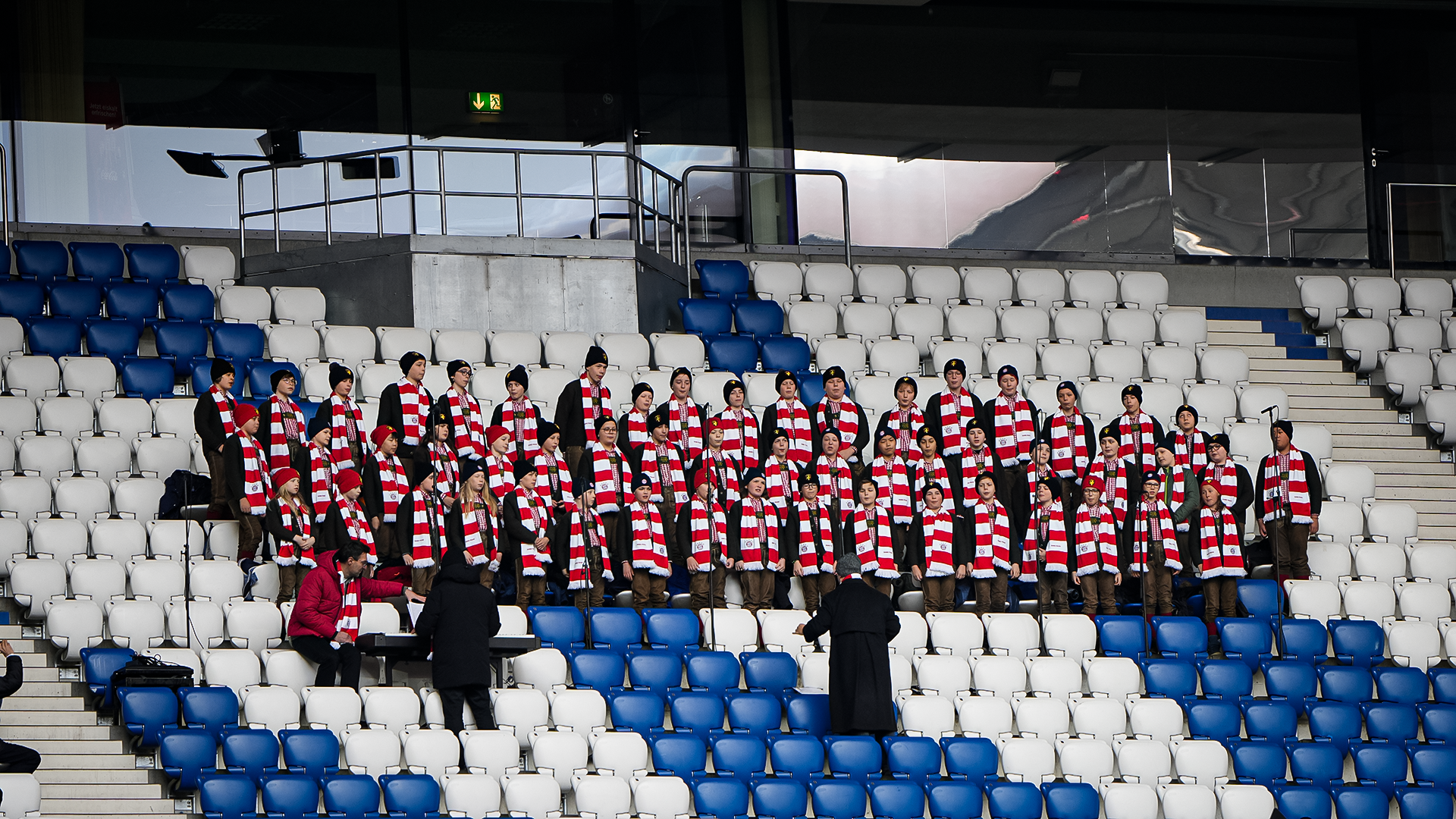 Las imágenes del acto conmemorativo en memoria de Franz Beckenbauer en el Allianz Arena