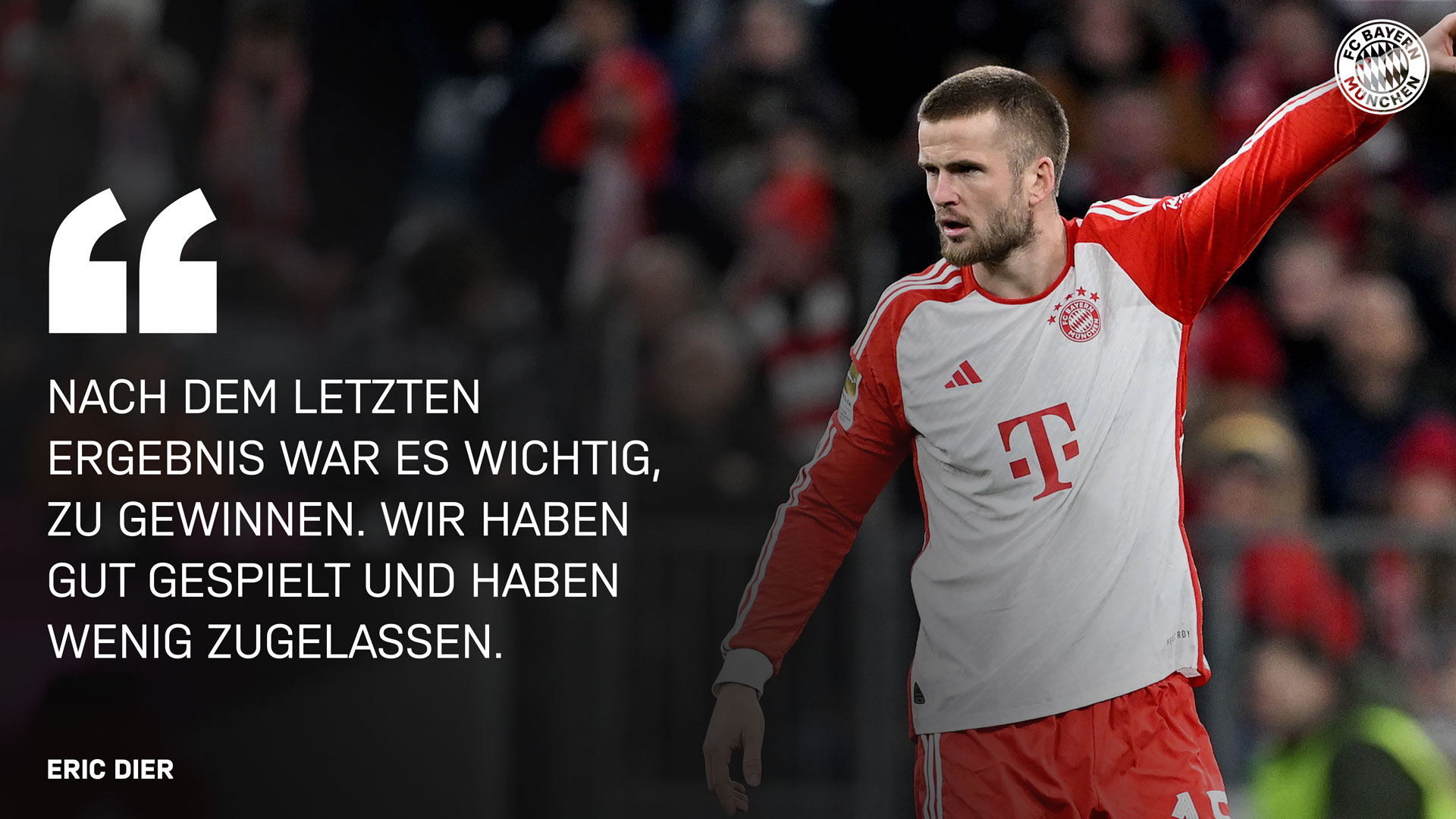 Eric Dier zum Bundesliga-Spiel gegen den 1. FC Union Berlin