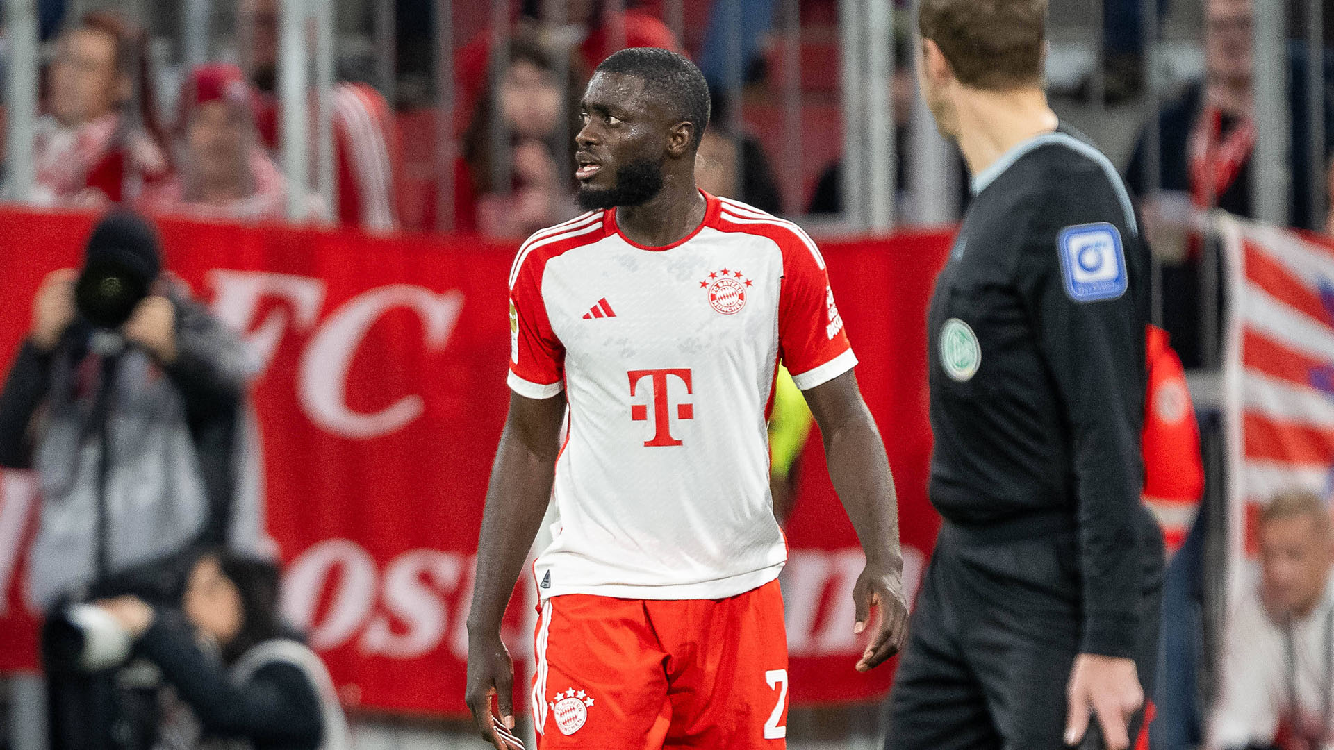 Dayot Upamecano con el FC Bayern