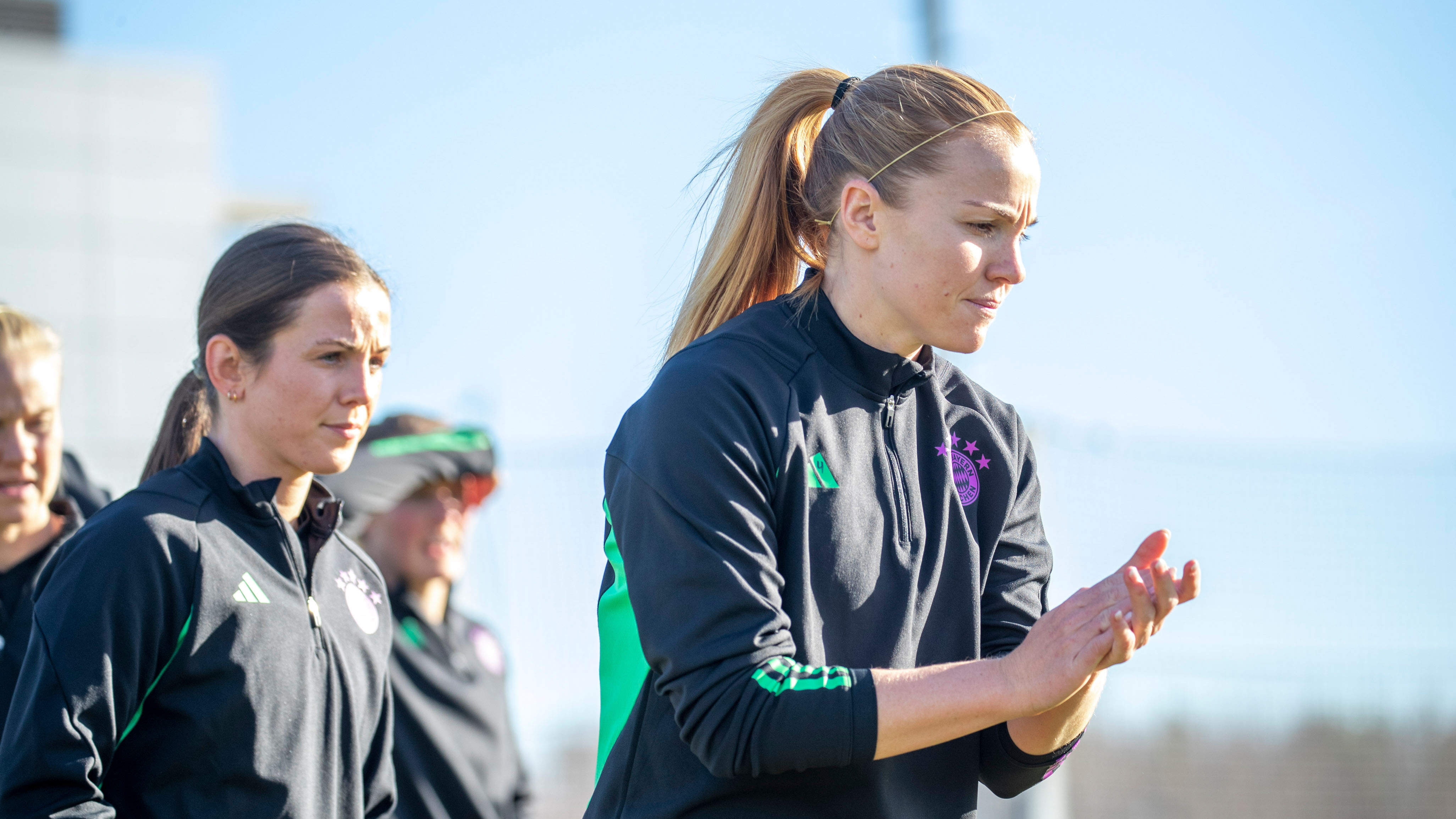 FC Bayern Frauen in Vorbereitung auf Paris Saint-Germain