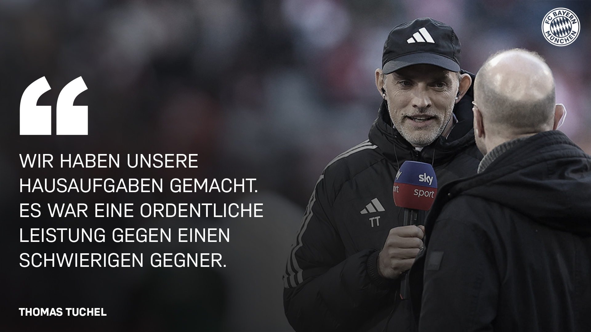 Thomas Tuchel zum Bundesliga-Spiel gegen Borussia Mönchengladbach