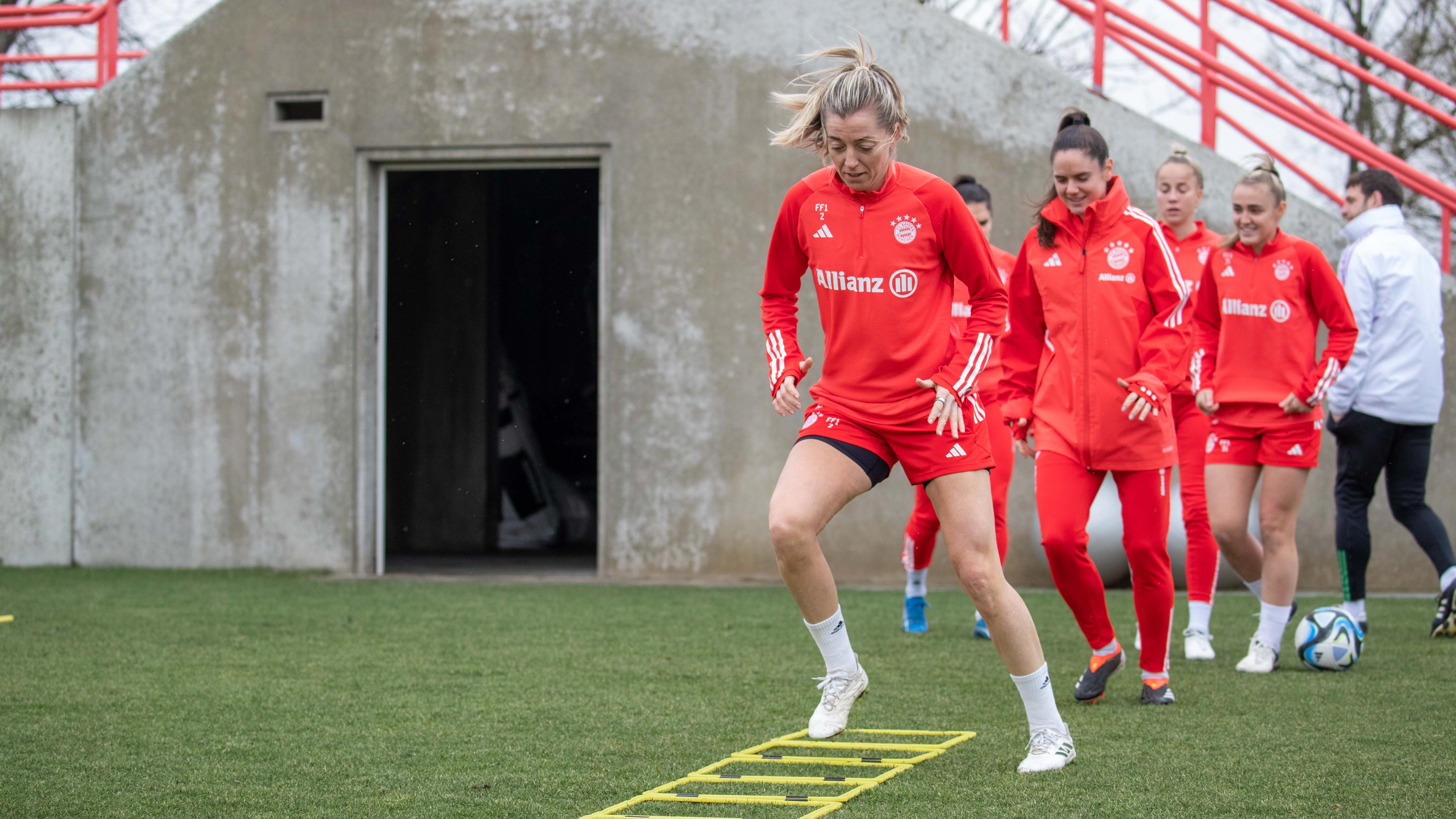 Linda Sembrant at training session.