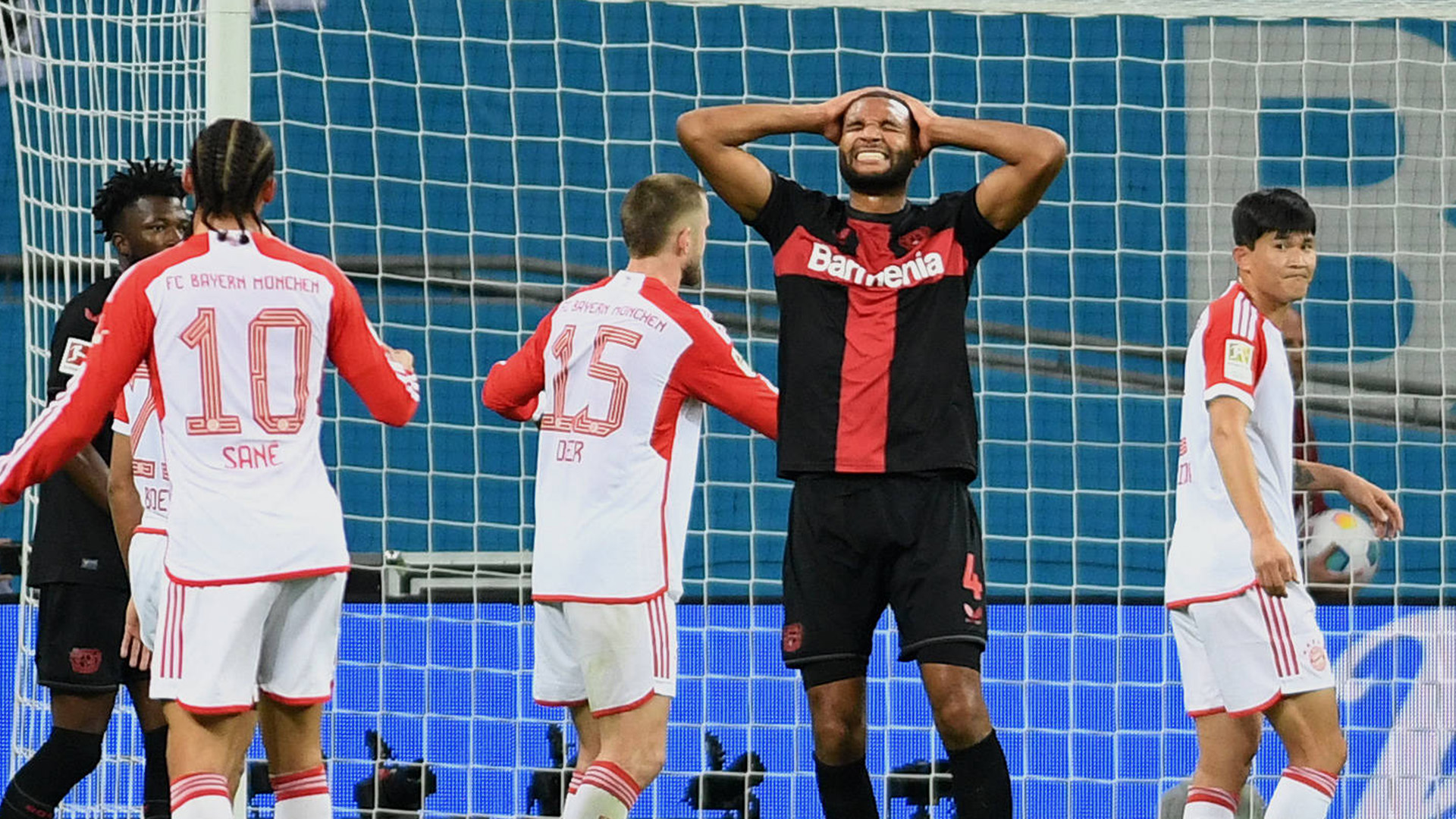 Jugada partido Bundesliga Bayer 04 Leverkusen FC Bayern