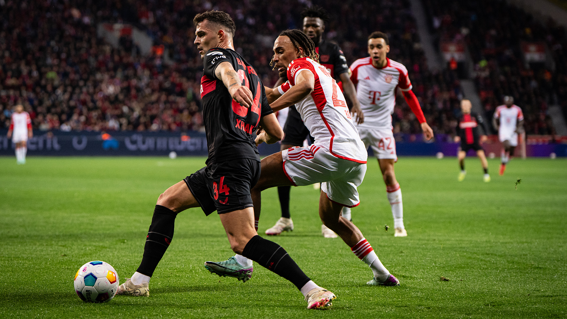 Jugada partido Bundesliga Bayer 04 Leverkusen FC Bayern