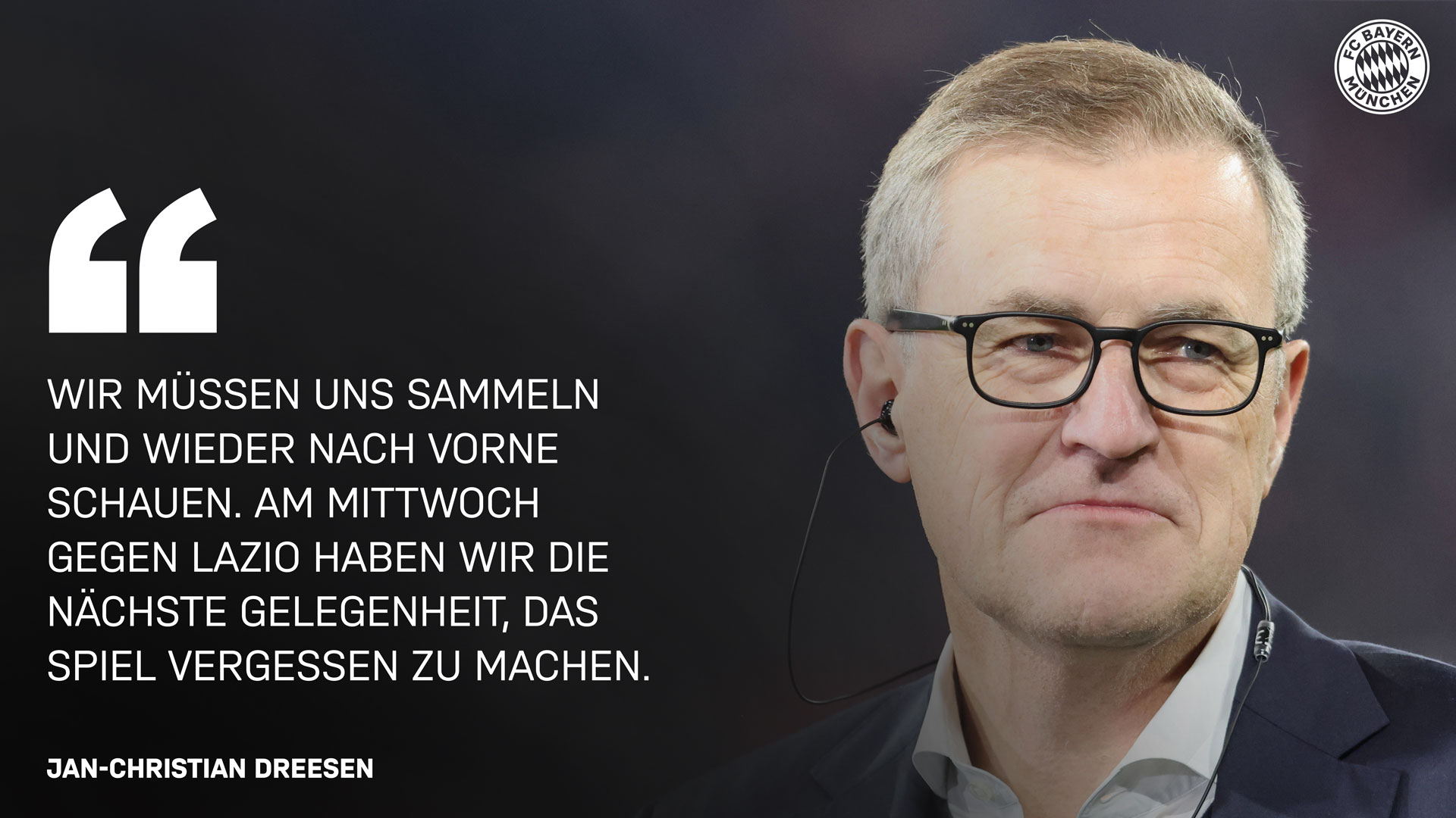 Jan-Christian Dreesen zum Bundesliga-Spiel bei Bayer 04 Leverkusen