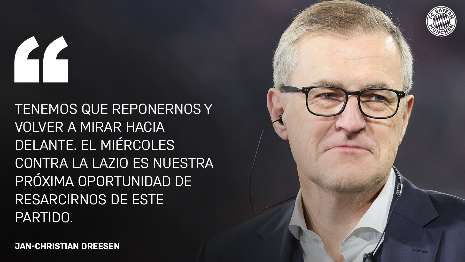 Jan-Christian Dreesen sobre partido Bundesliga ante Bayer 04 Leverkusen