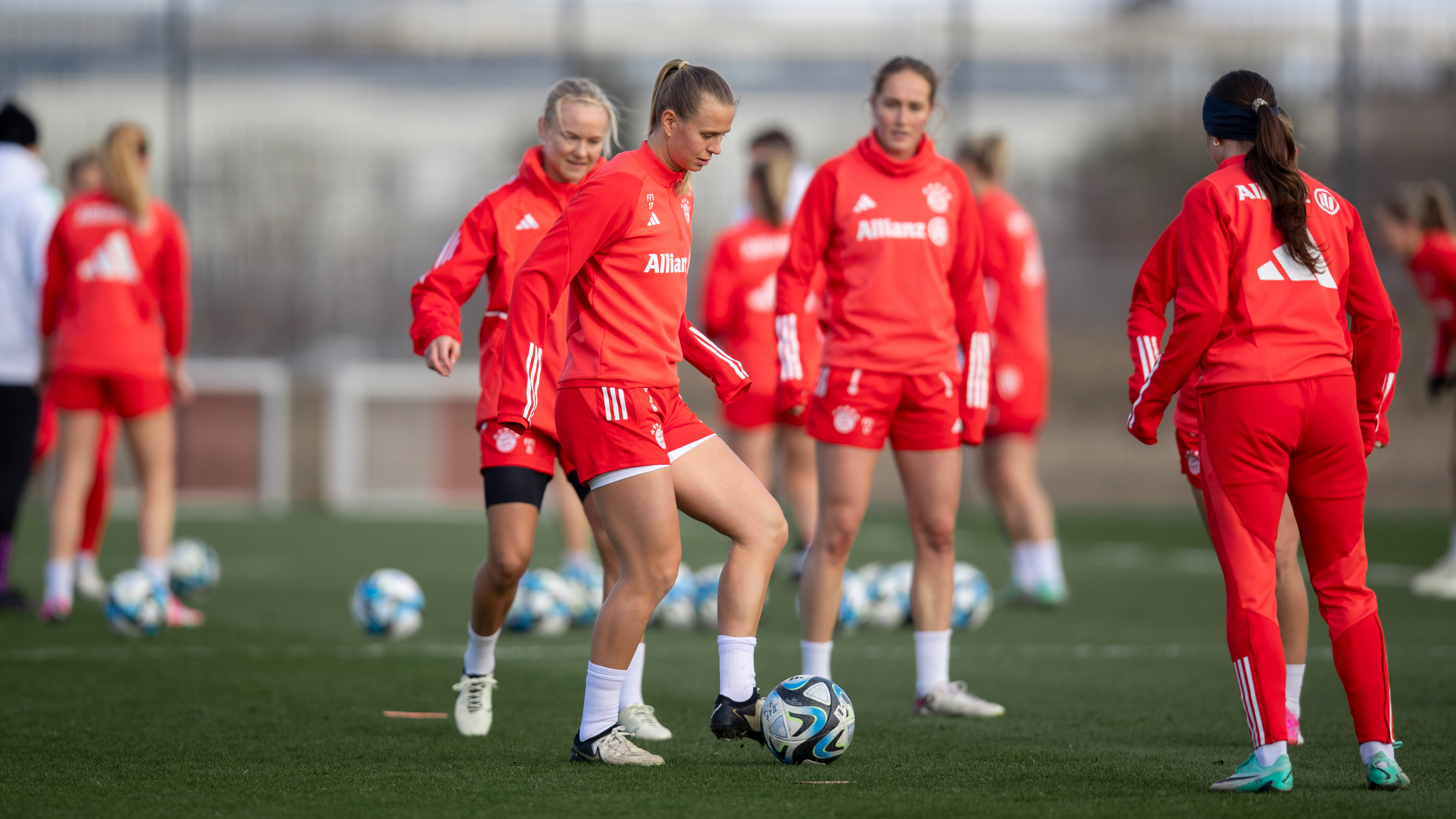 Training FC Bayern Frauen