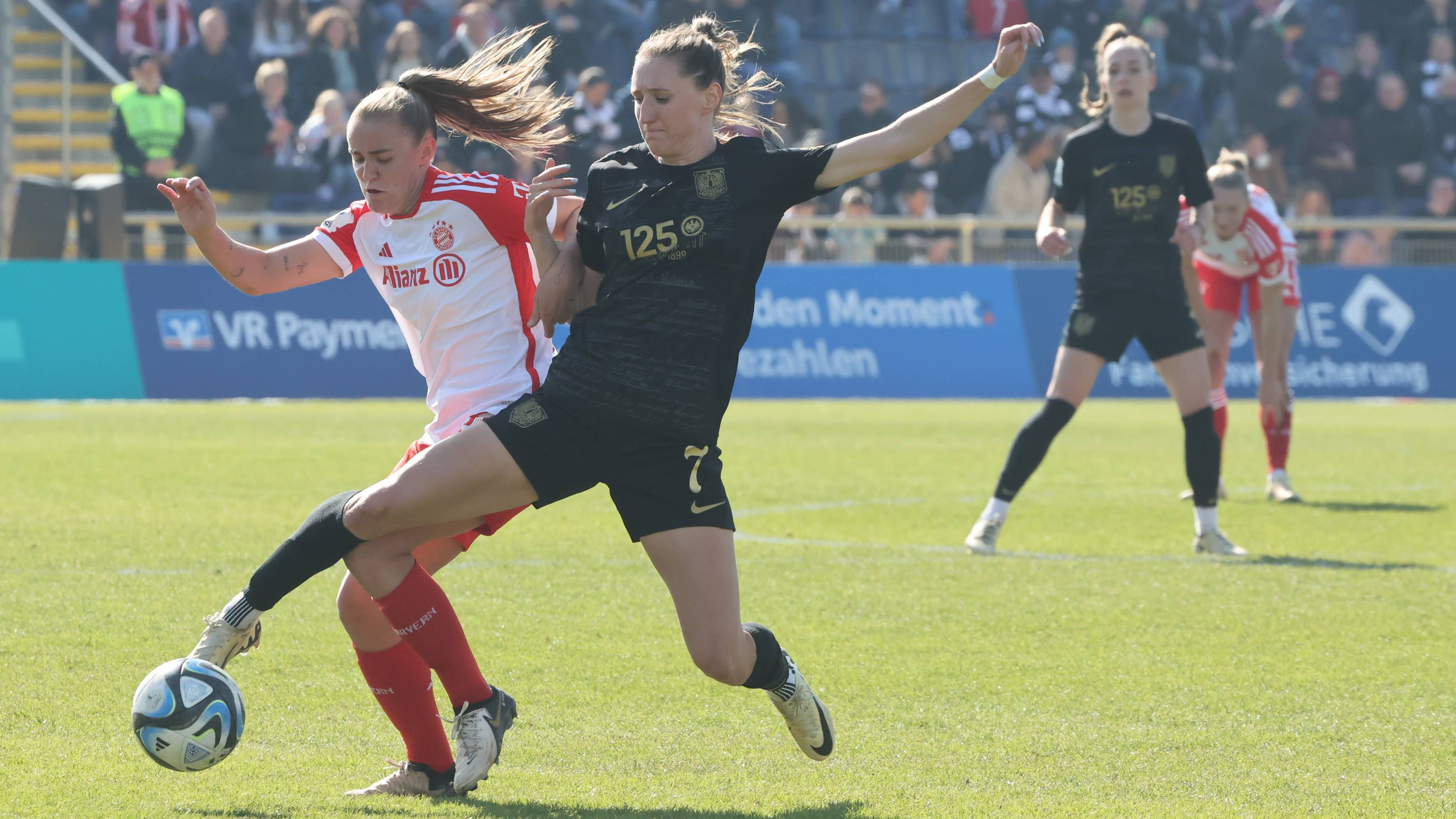 Georgia Stanway against Eintracht Frankfurt