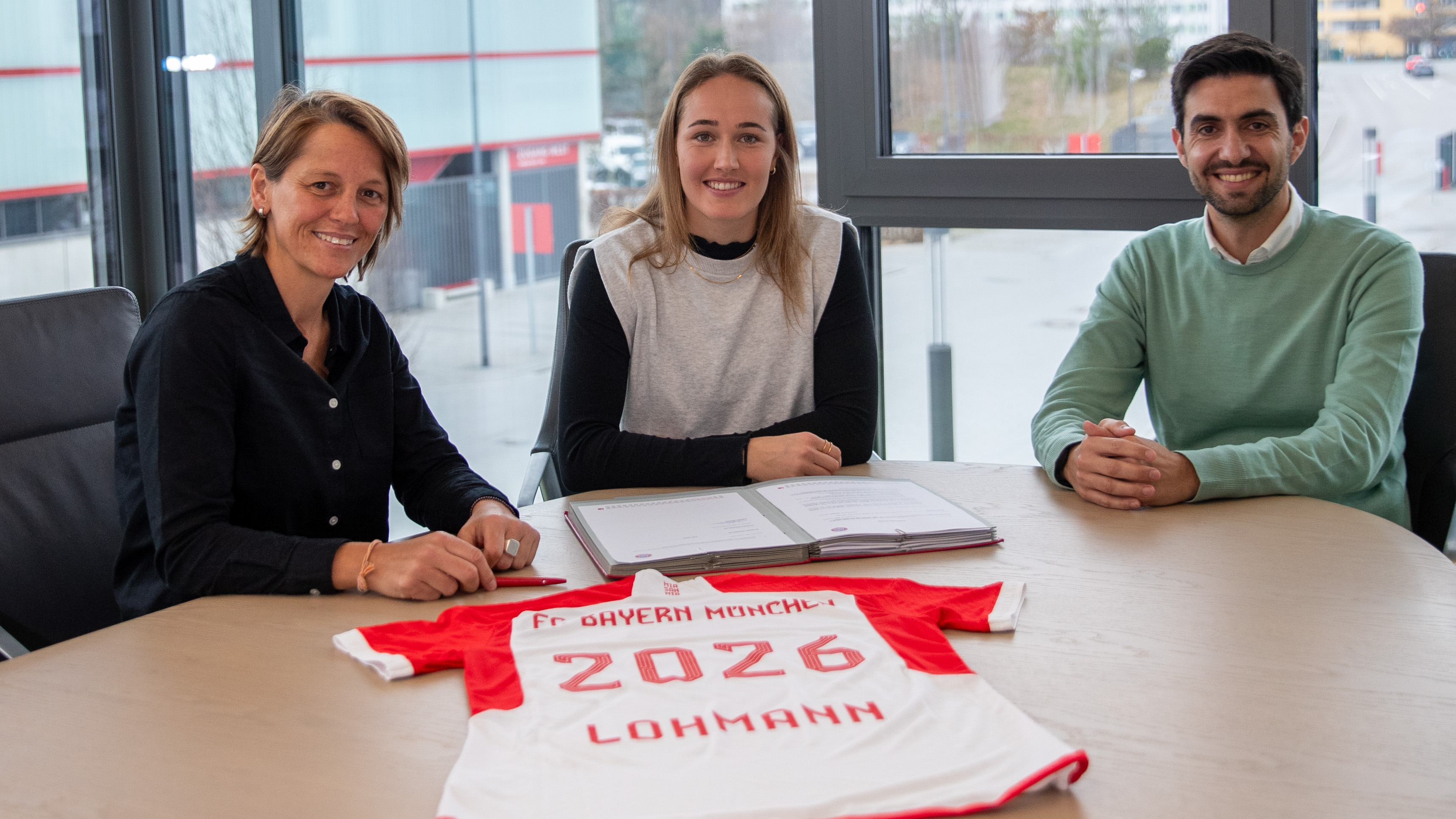 Sydney Lohmann von den FC Bayern Frauen