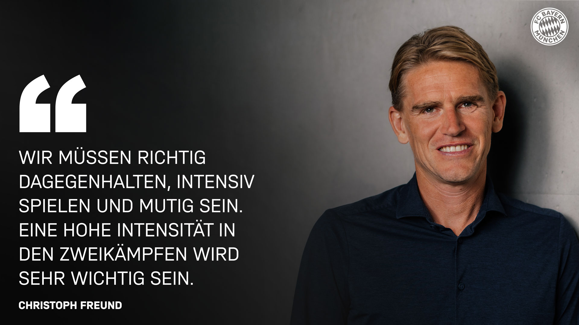 Christoph Freund über die CL-Auslosung