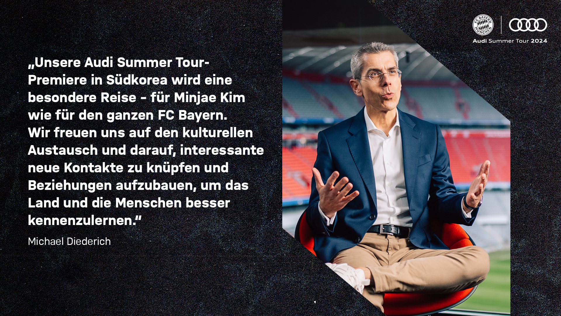 Michael Diederich, Stellvertretender Vorstandsvorsitzender des FC Bayern