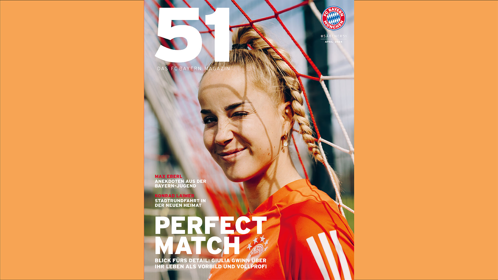 Cover FC Bayern Magazin 51 April 2024