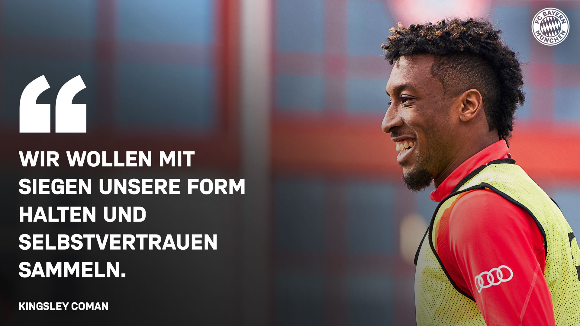 Kingsley Coman über den Saisonendspurt mit dem FC Bayern.