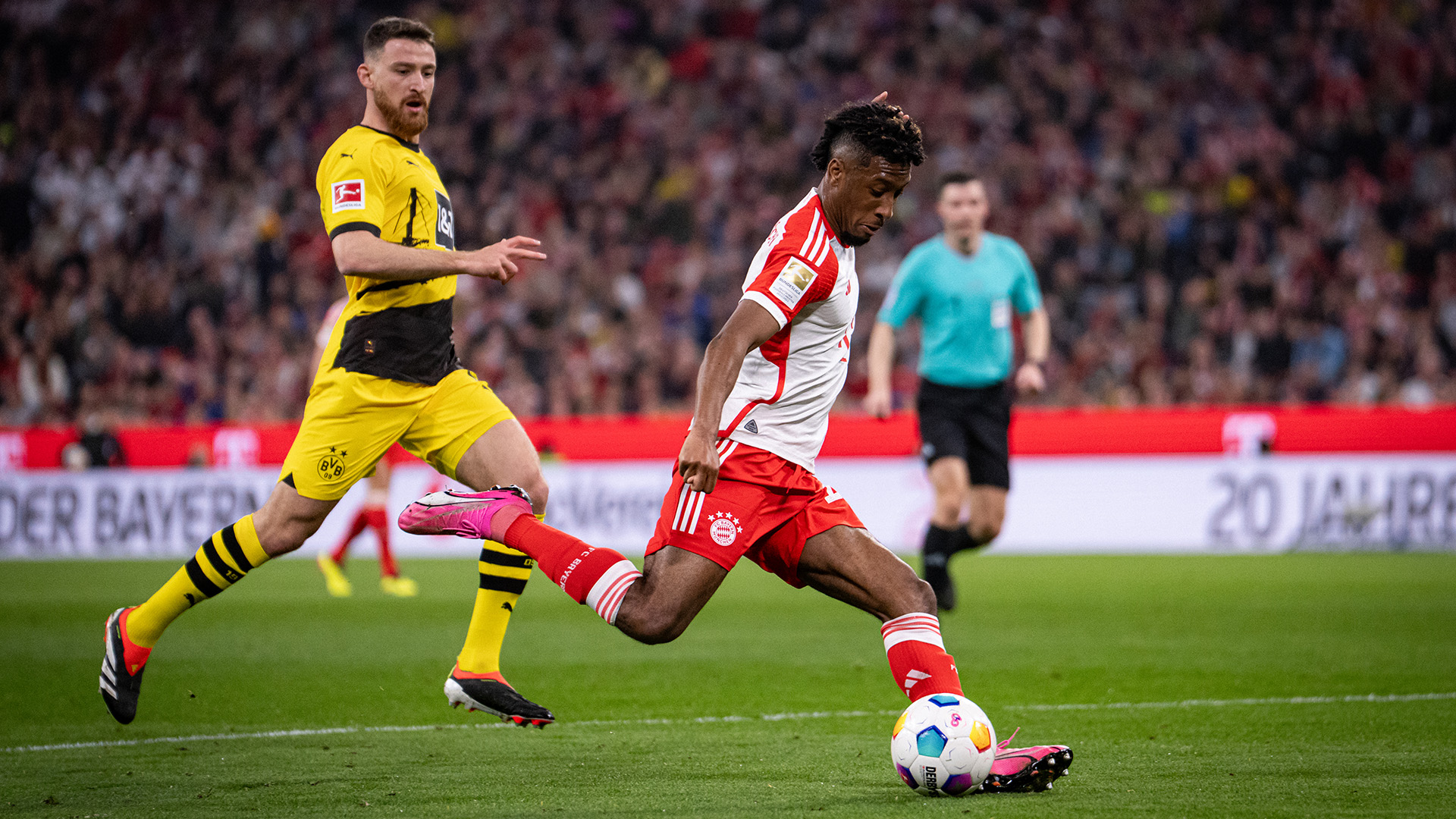 Kingsley Coman FC Bayern Torchance Borussia Dortmund