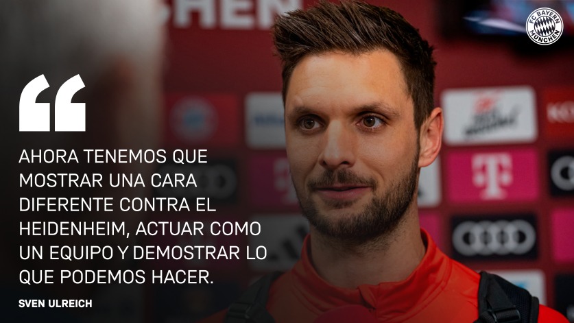 Sven Ulreich sobre el partido de Bundesliga contra el Borussia Dortmund