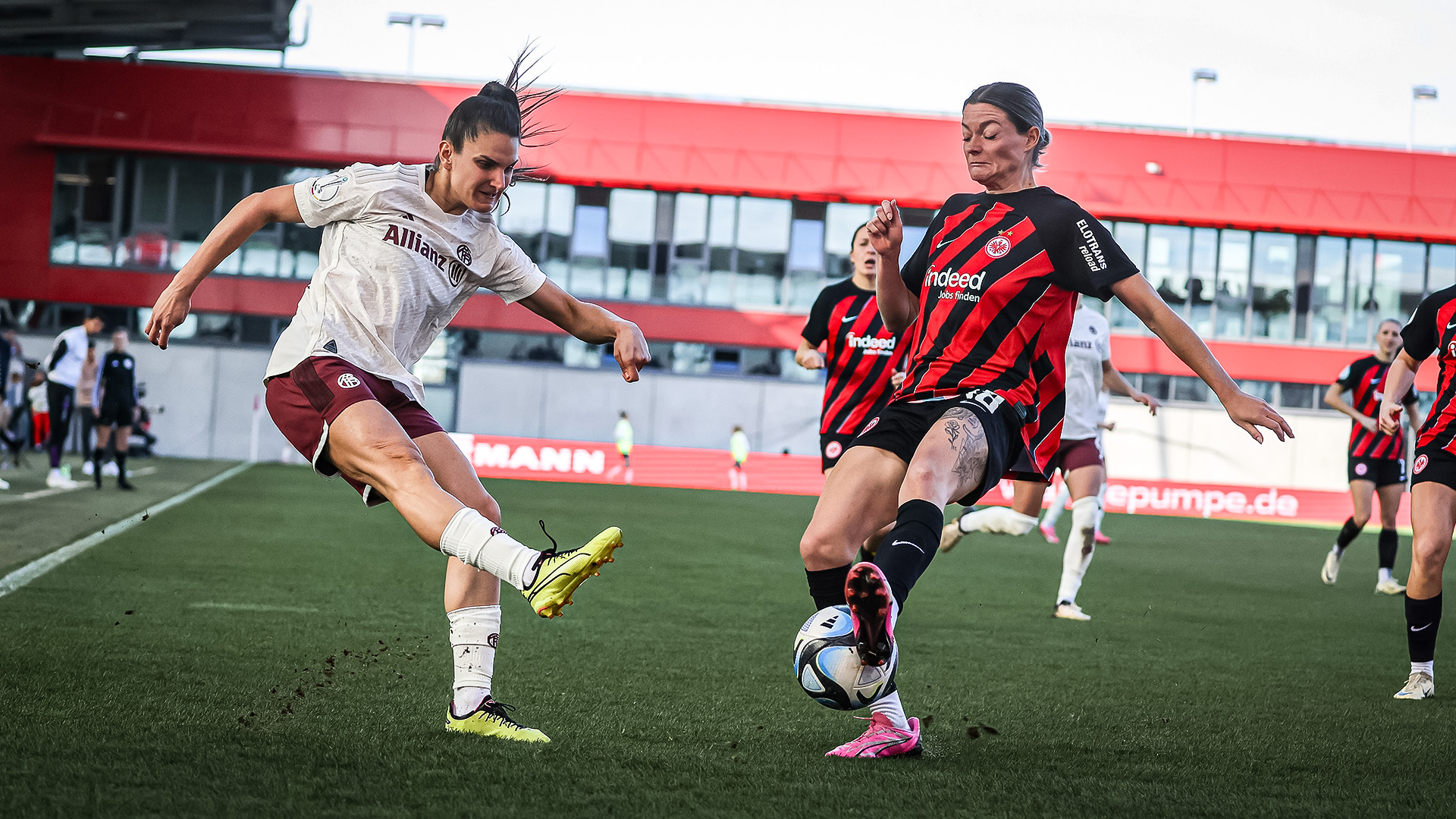 Jovana Damnjanović, FC Bayern Women in the cup semi-final against Eintracht Frankfurt