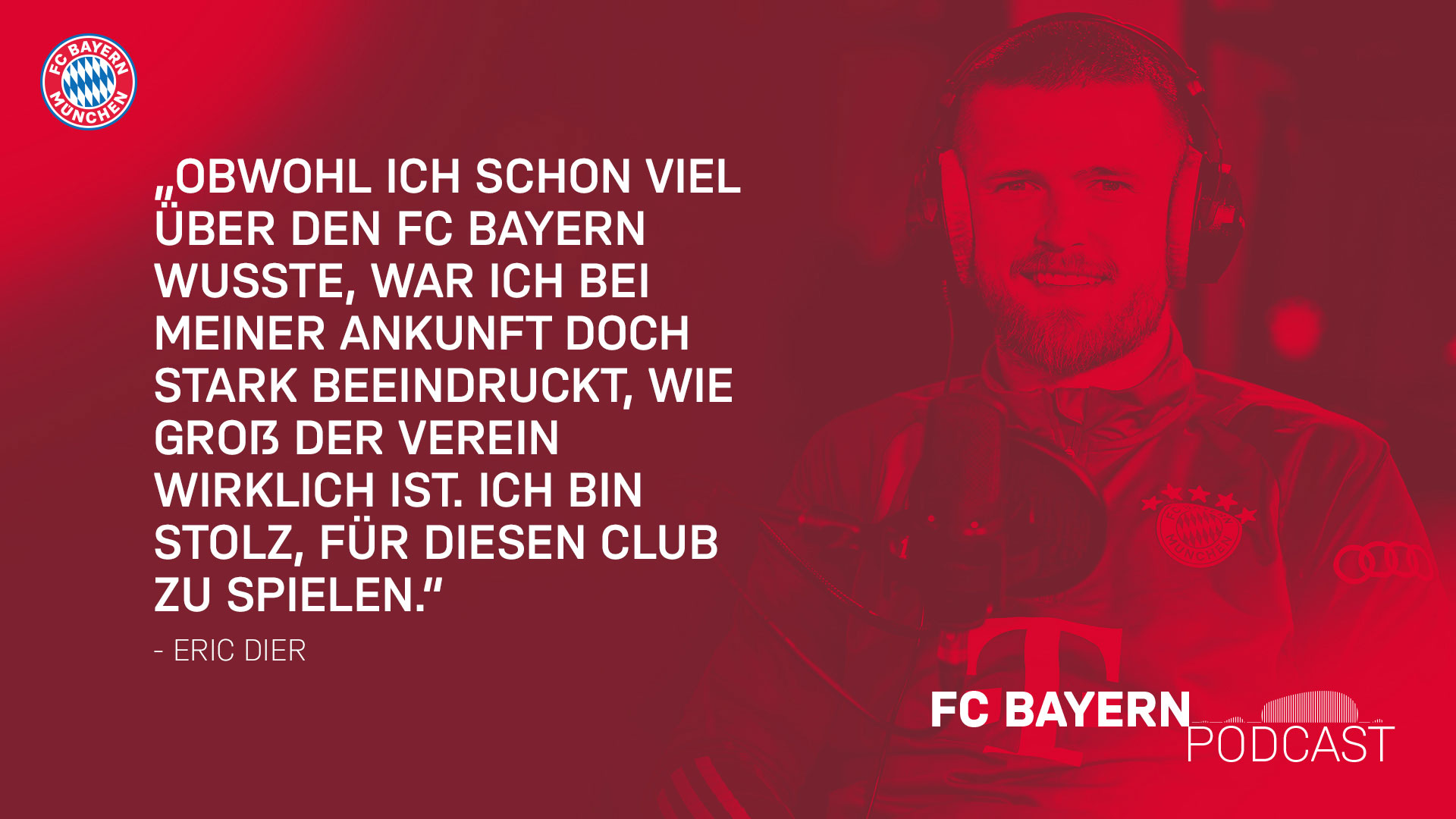 Zitat Eric Dier FC Bayern Podast