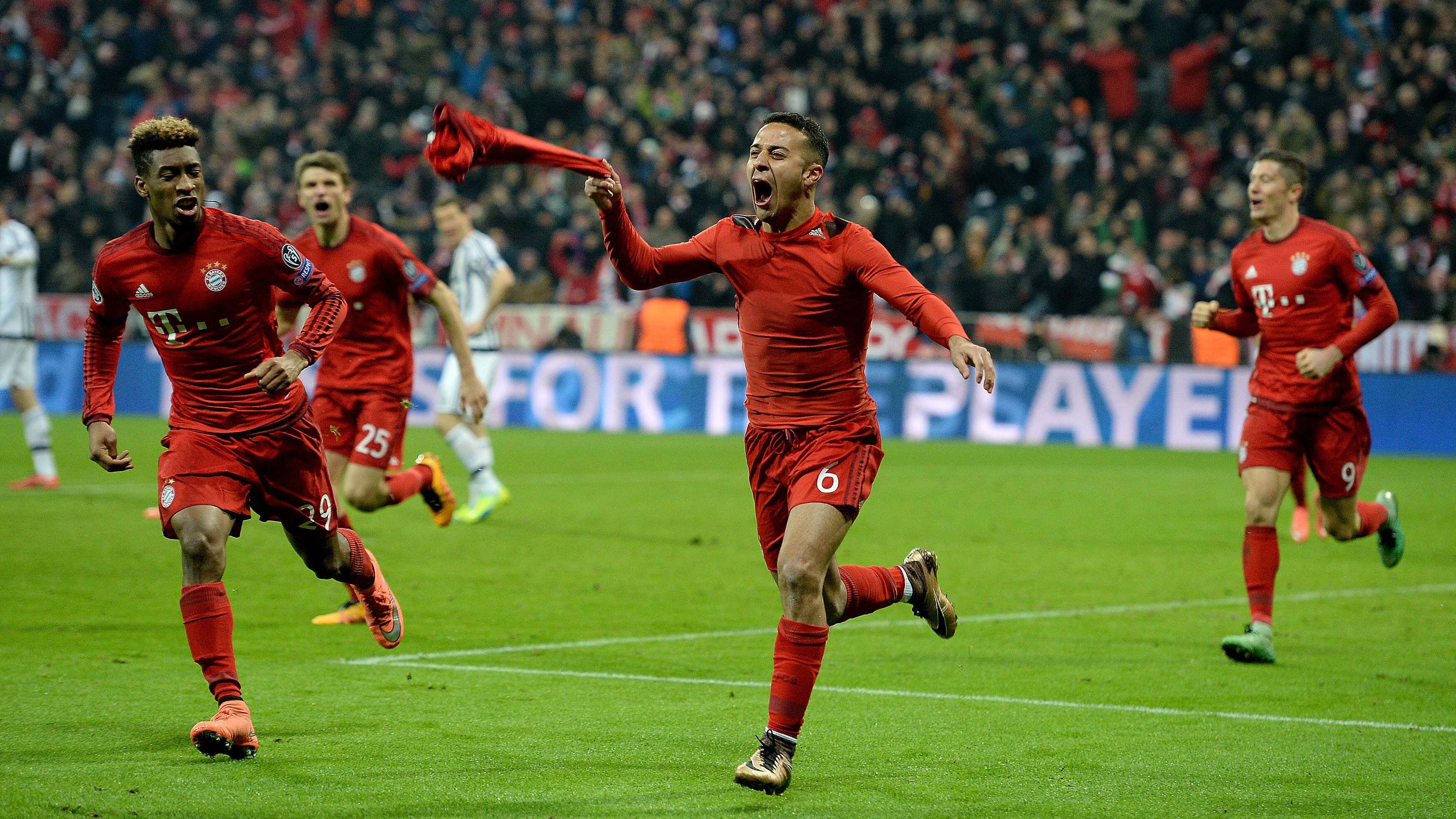 Thiago & Co. came from 2-0 down to beat Juventus in extra-time in the 2015/16 quarter-finals.