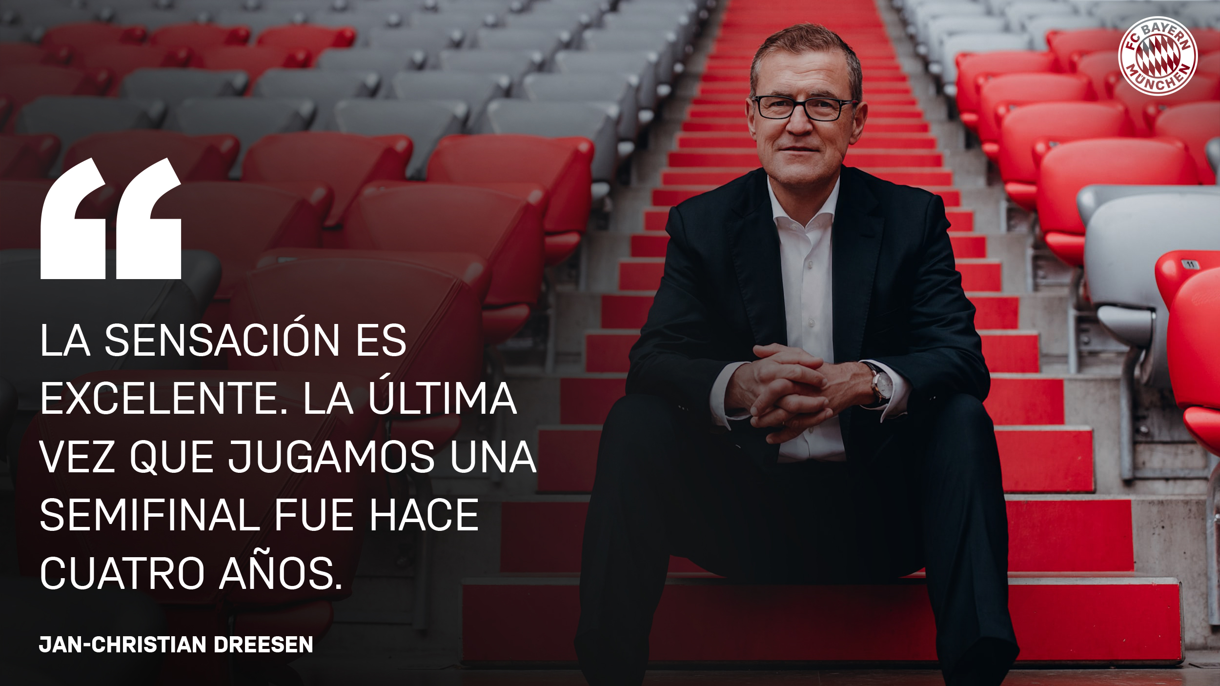 Jan-Christian Dreesen sobre partido Champions League FC Bayern - FC Arsenal