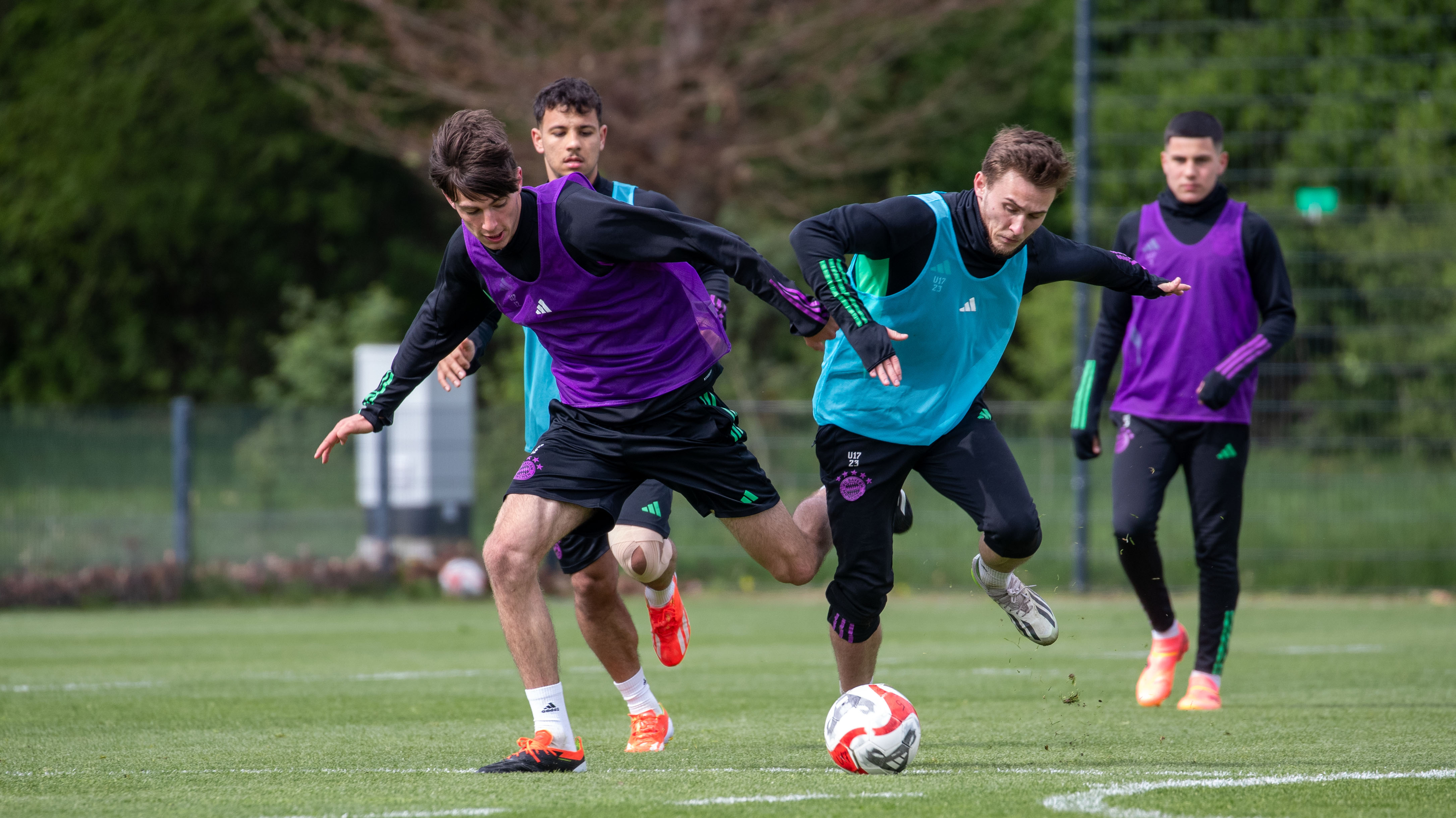 FC Bayern U17, Vorbereitung, Training, SC Freiburg