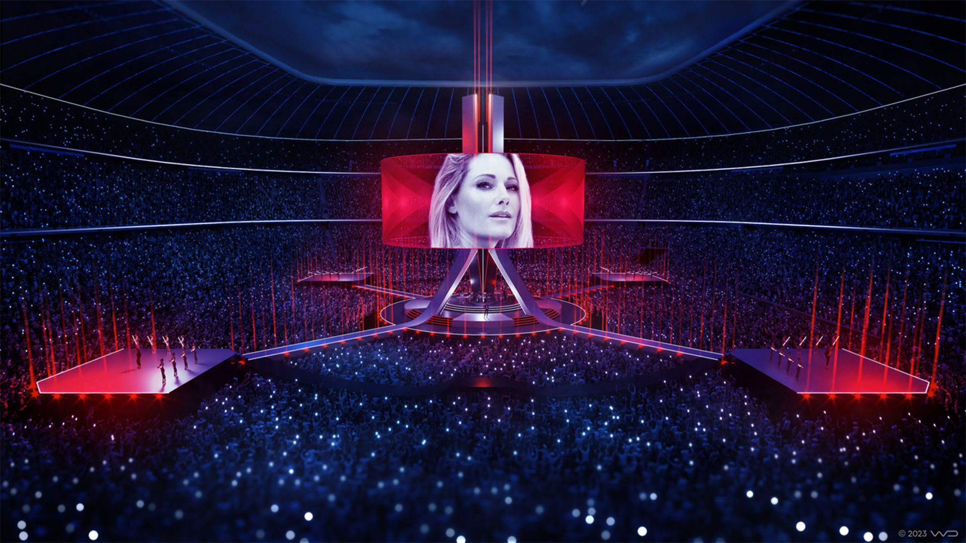 Animation Helene Fischer Konzert 360° Stadion Tour 2026