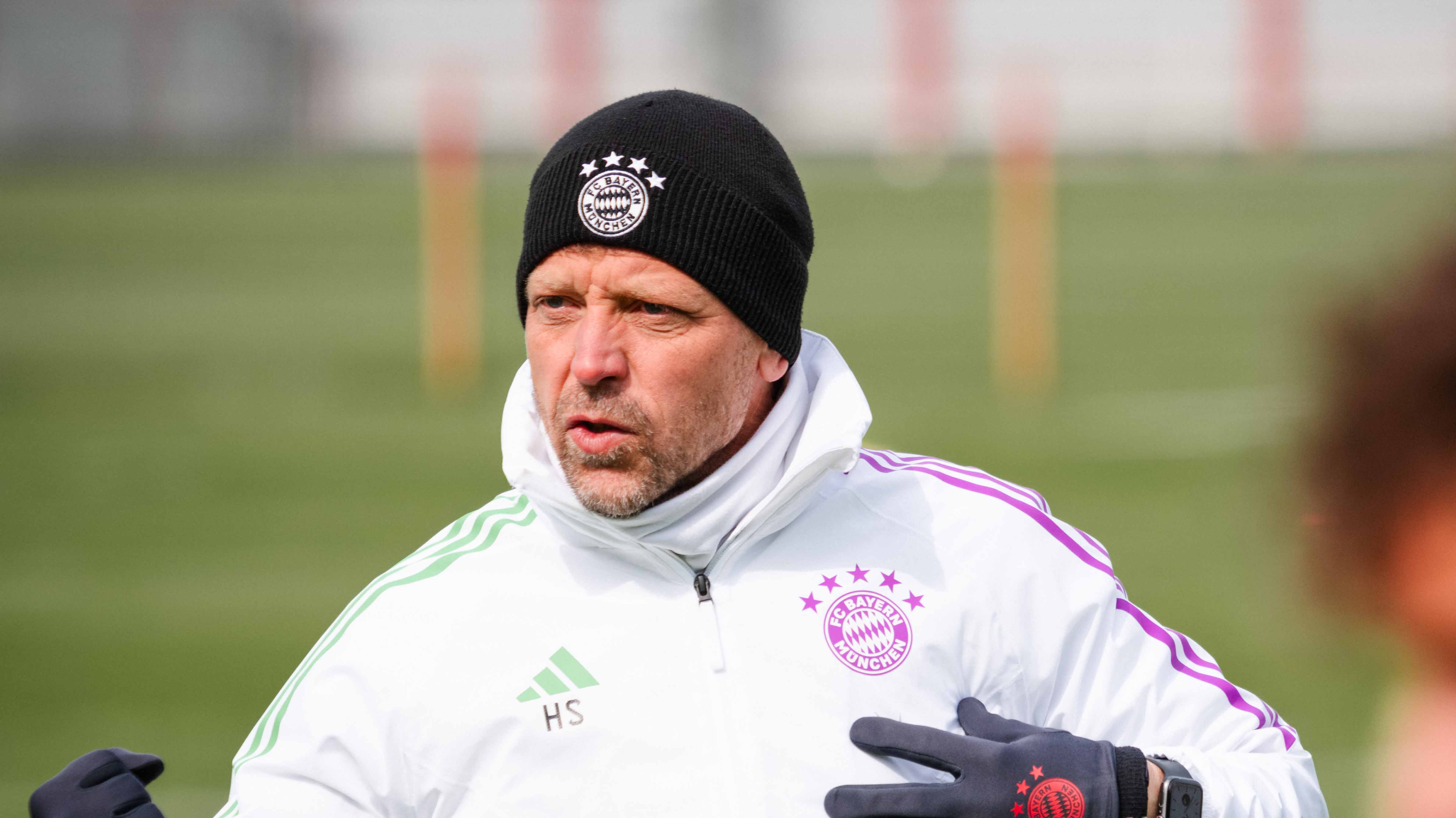 Holger Seitz im Training der FC Bayern Amateure.