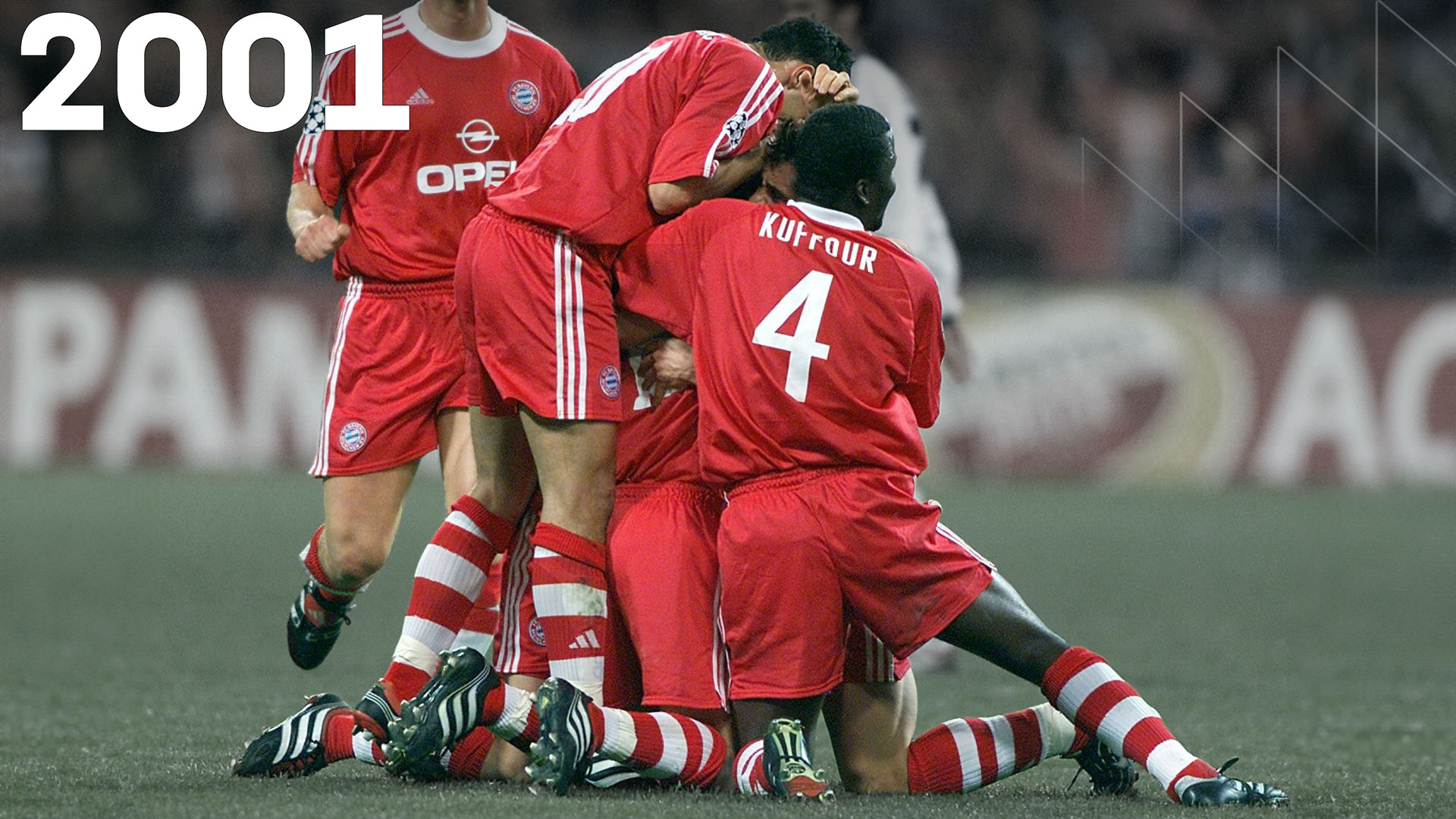 FC Bayern vs. Real Madrid Champions League 2000/01