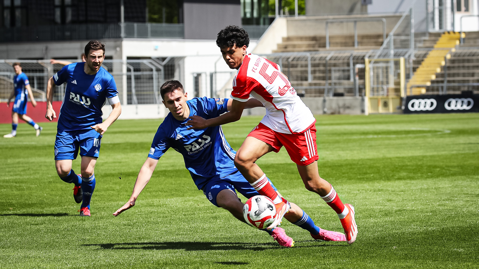 Jubel, FC Bayern Amateure, Viktoria Aschaffenburg, Regionalliga Bayern