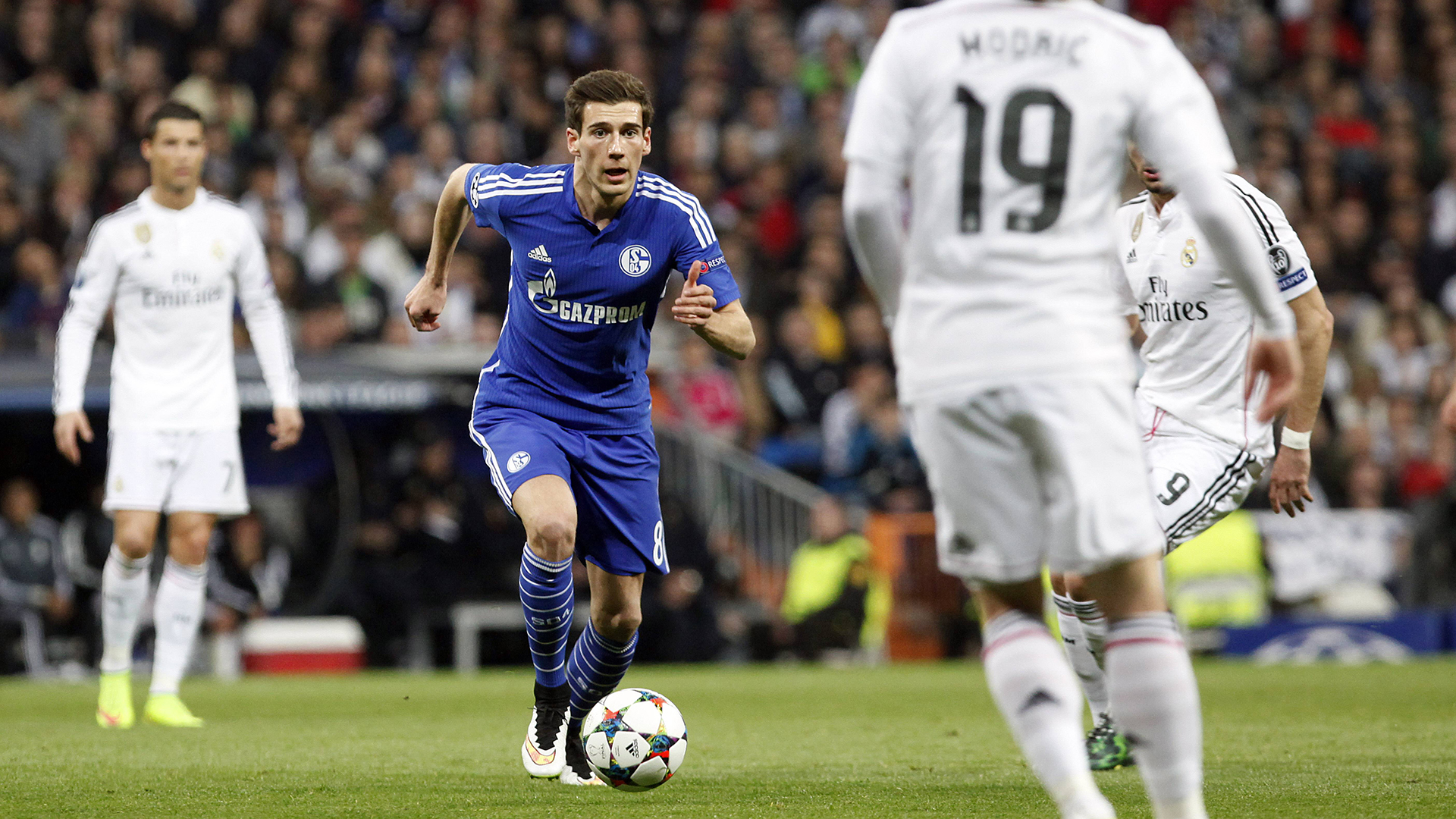 Mit dem FC Schalke 04 gewann Leon Goretzka im CL-Achtelfinale 2014/15 bei Real Madrid mit 4:3.