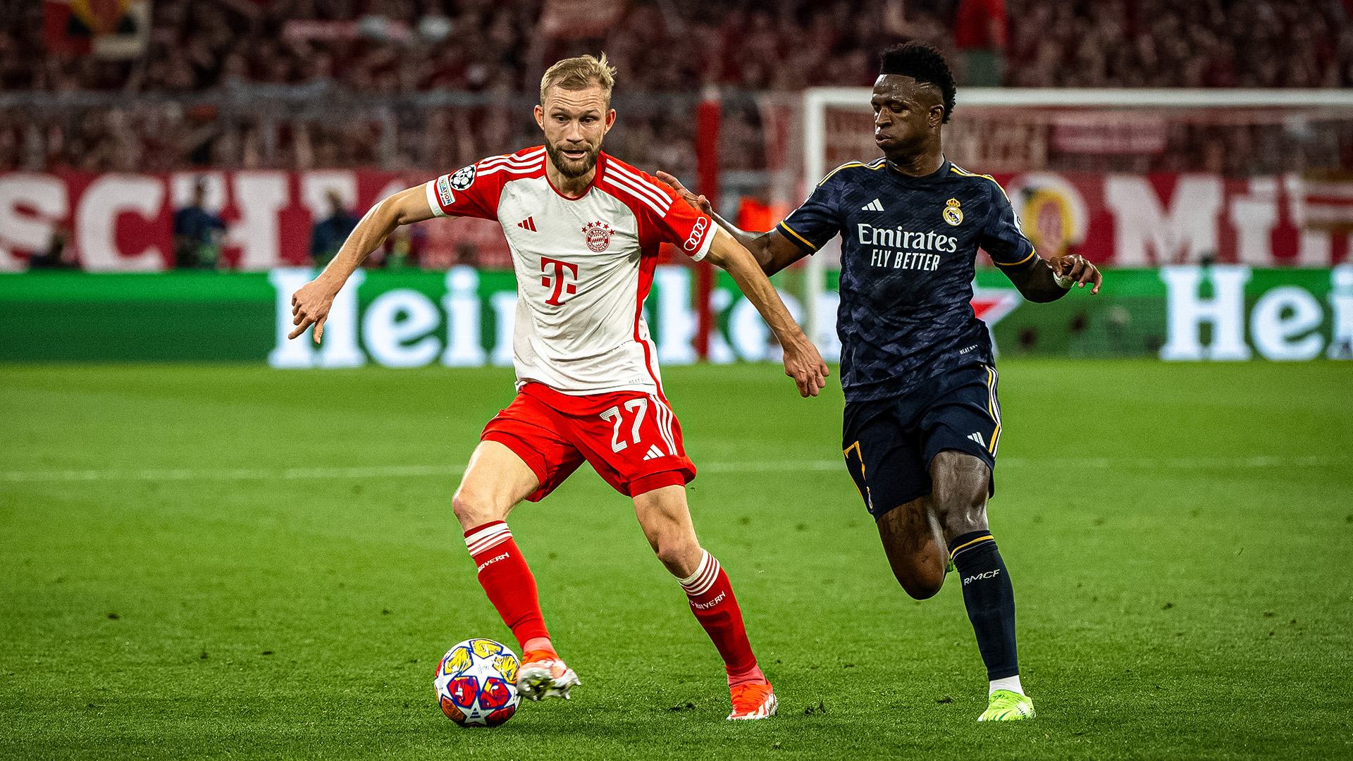 Spielszene des Champions League-Duells FC Bayern gegen Real Madrid