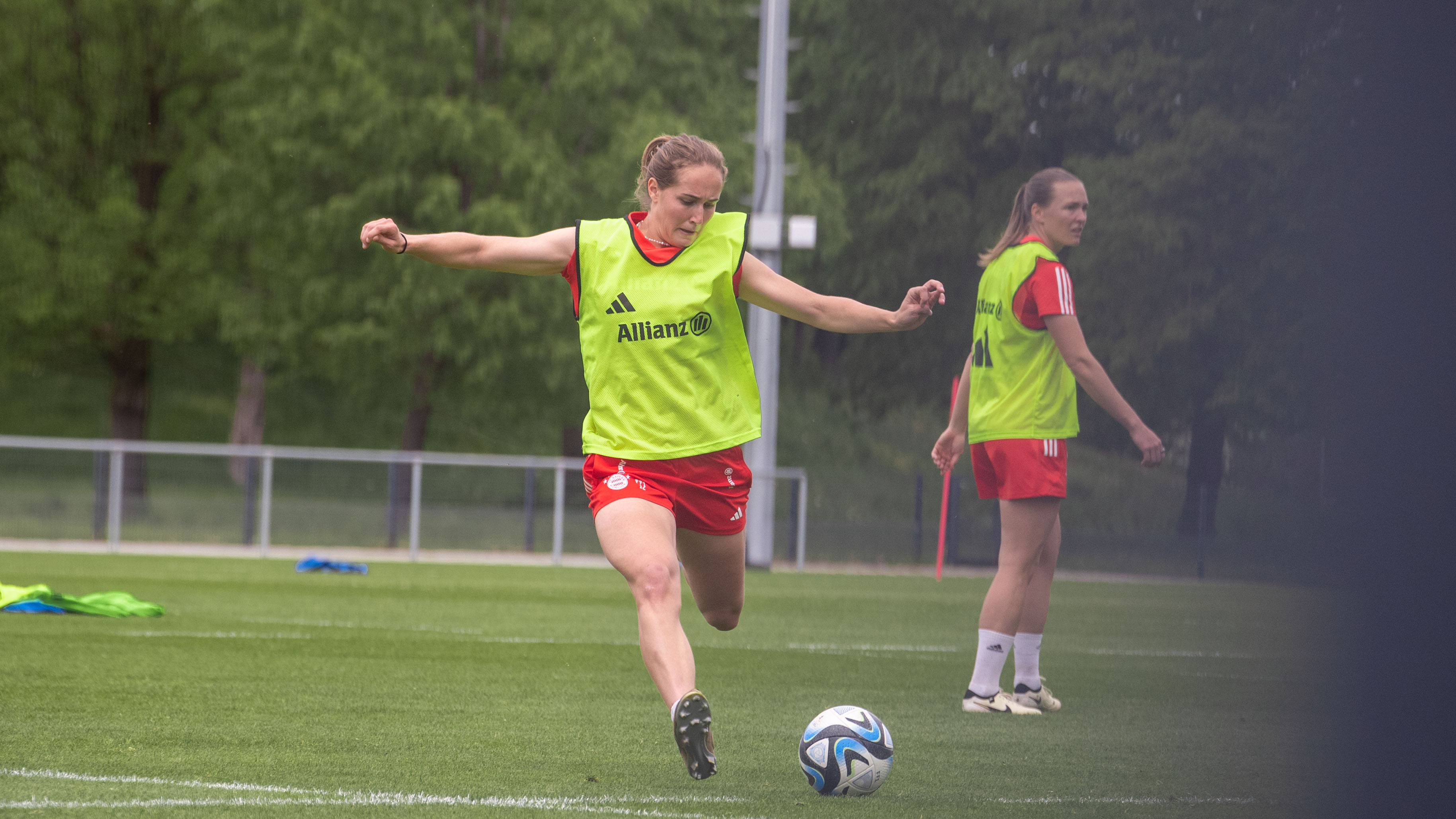 Sydney Lohmann vom FC Bayern München im Training