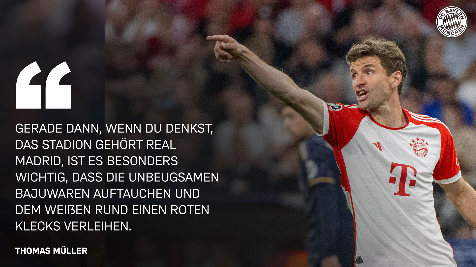 Thomas Müller im Interview über das Champions League-Halbfinale gegen Real Madrid