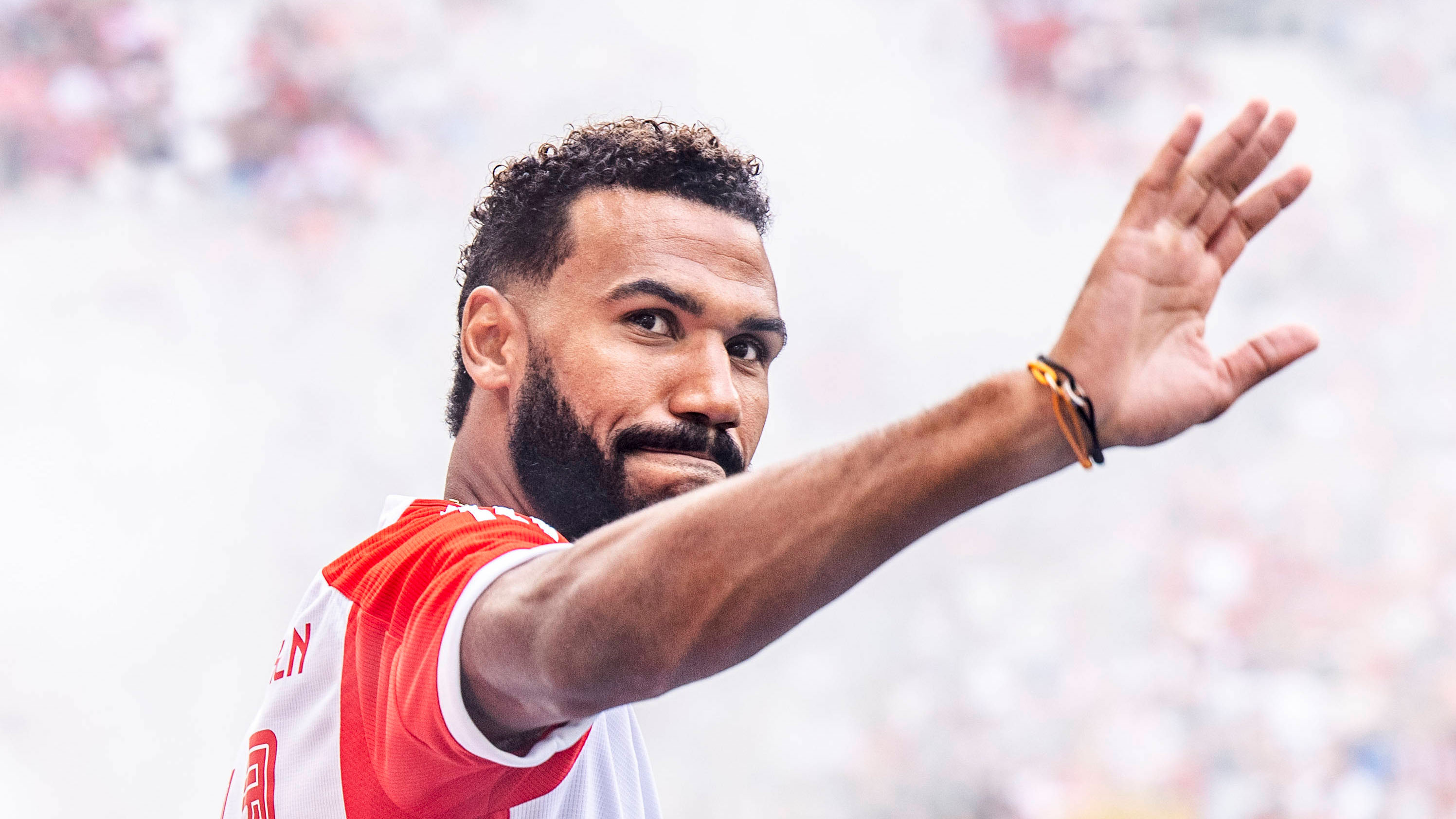 Eric Maxim Choupo-Moting was unable to attend his farewell ceremony due to illness.