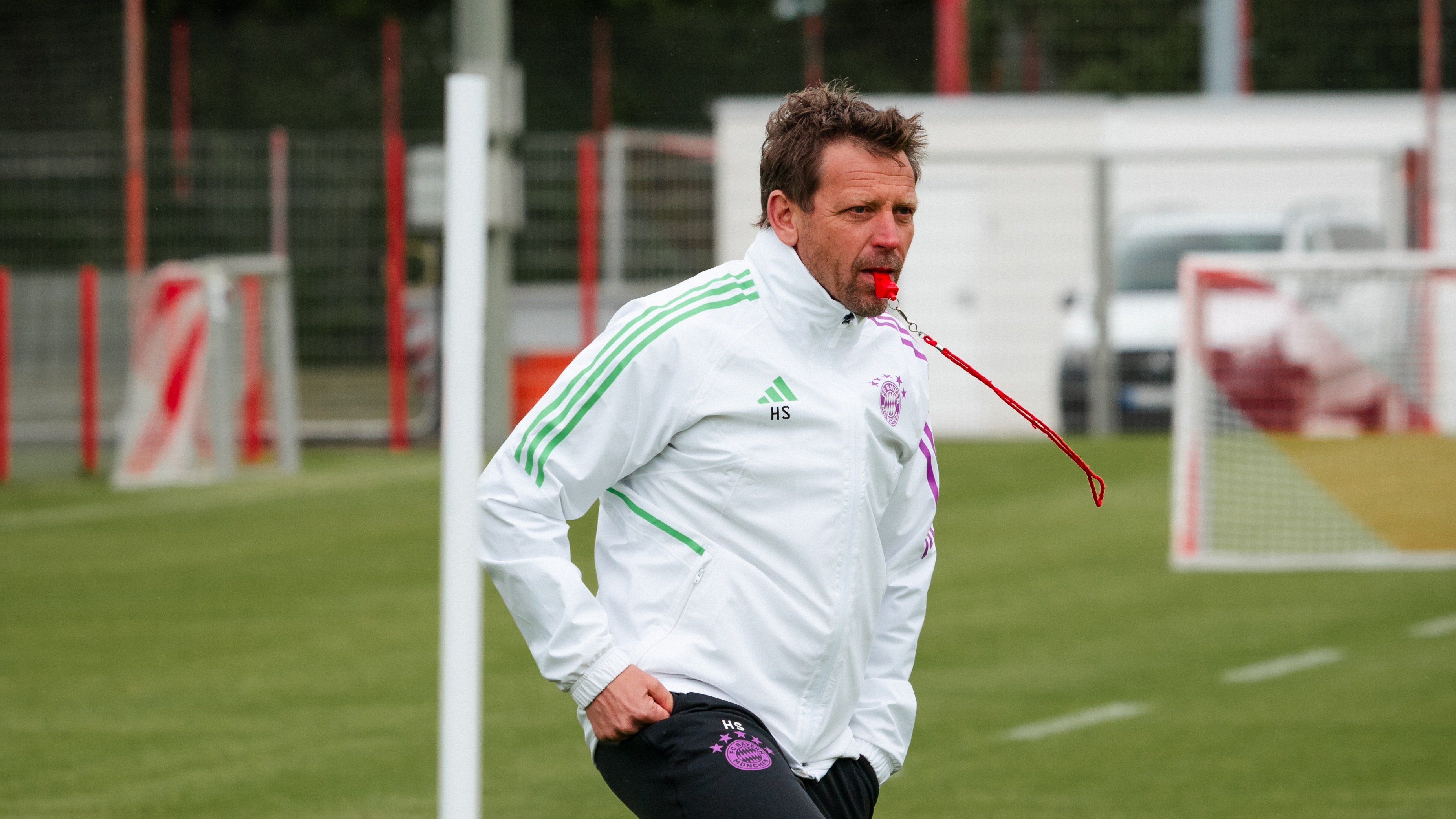 Holger Seitz im Training der FC Bayern Amateure.