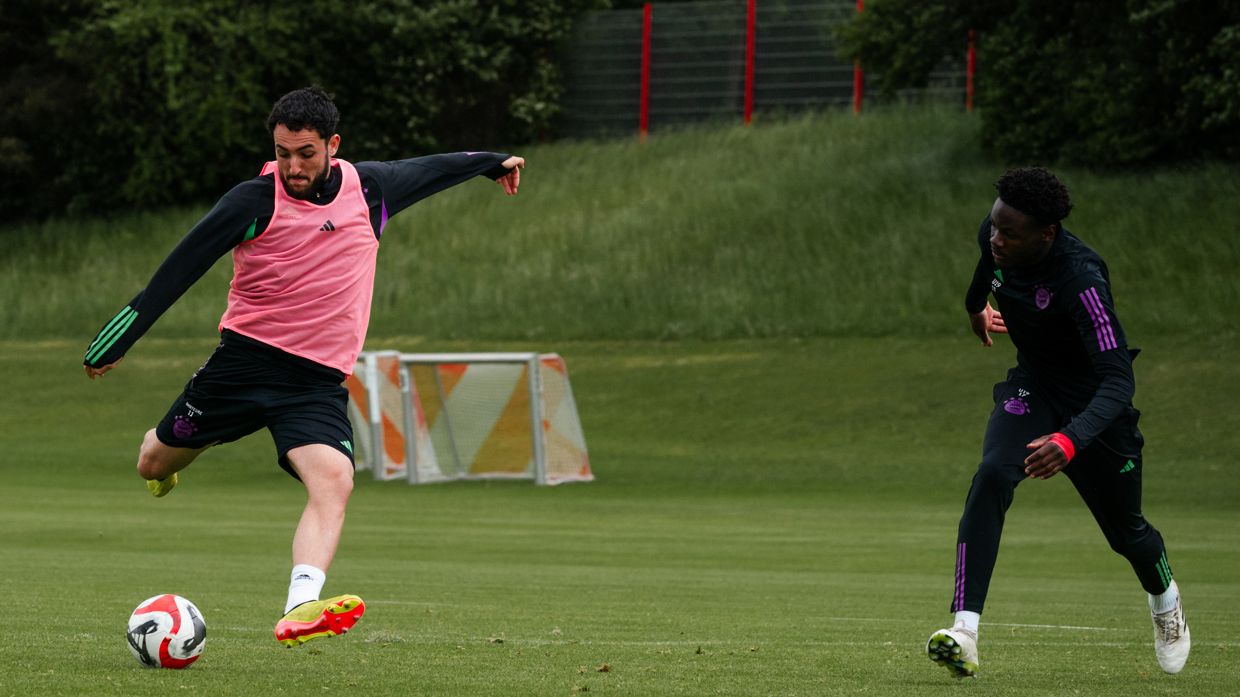 Dion Berisha im Training der FC Bayern Amateure