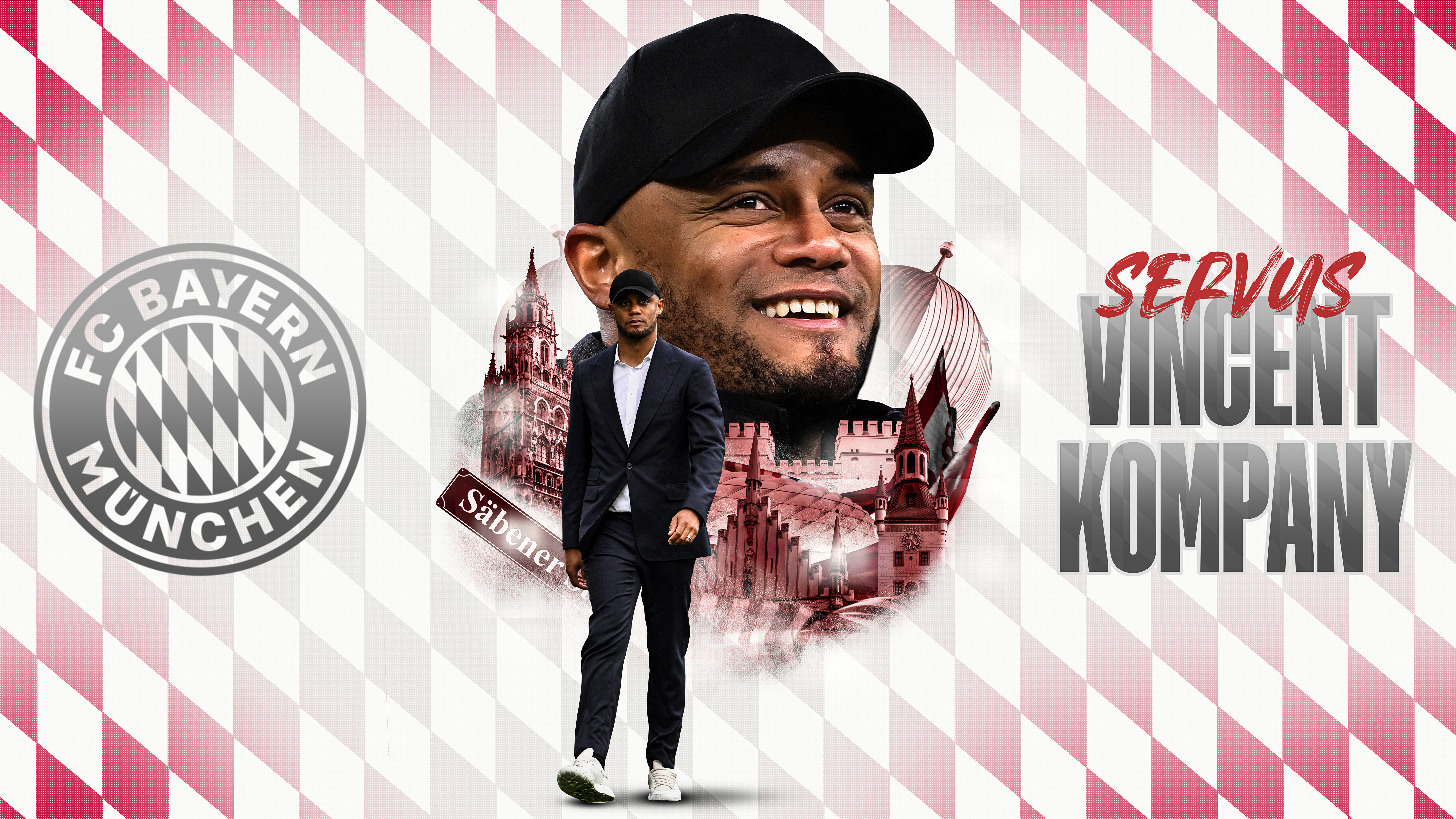 Servus Vincent Kompany beim FC Bayern