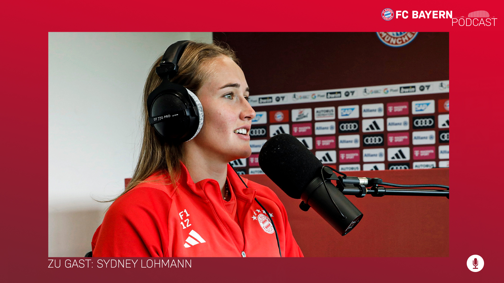 In Folge 48 des FC Bayern-Podcasts war Sydney Lohmann zu Gast.