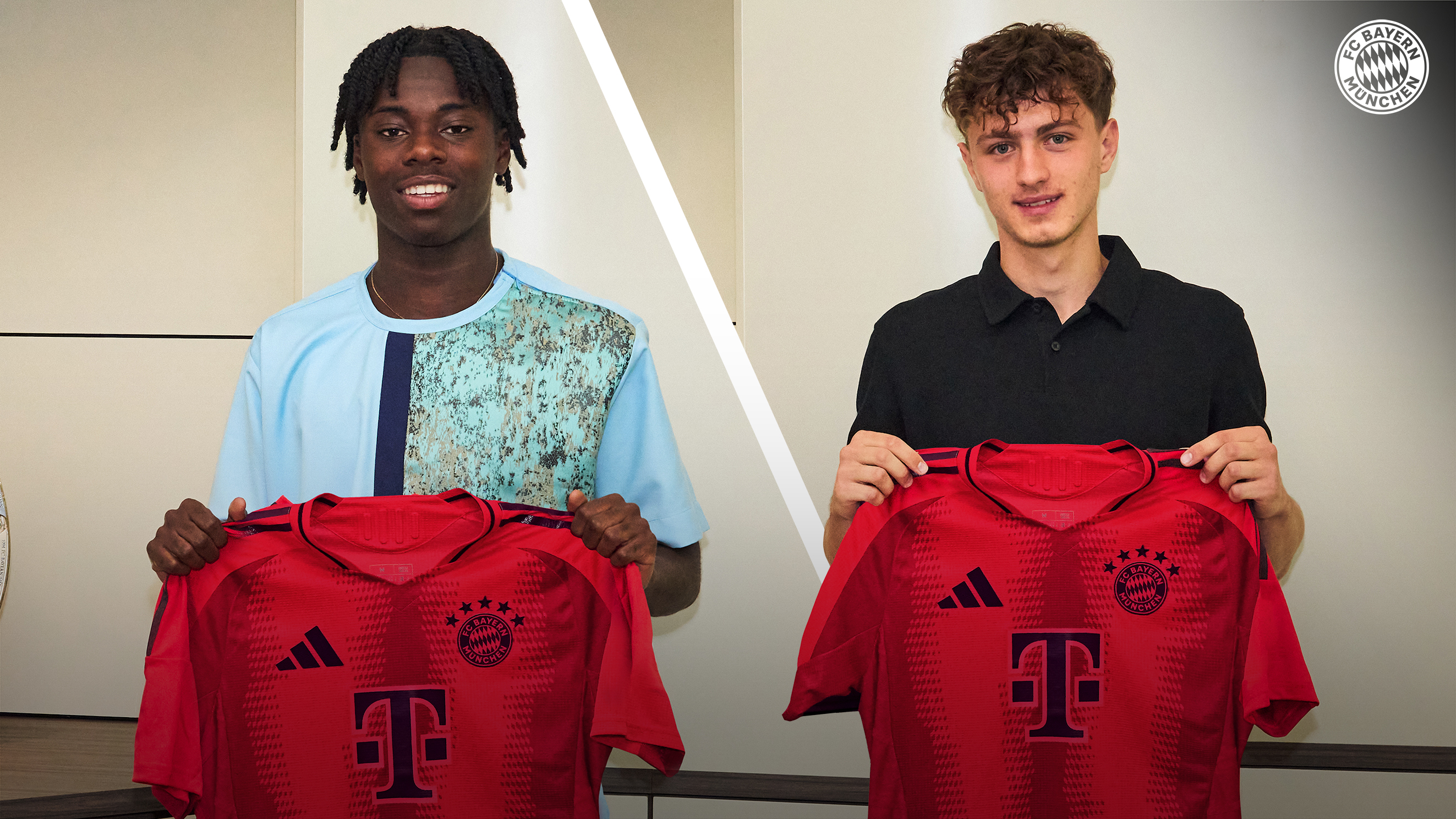 FC Bayern verpflichtet Maurice Krattenmacher und Gibson Nana Adu