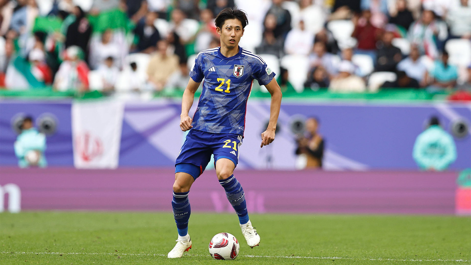 A principios de este año, Ito estuvo al frente de Japón en la Copa Asiática en Qatar.