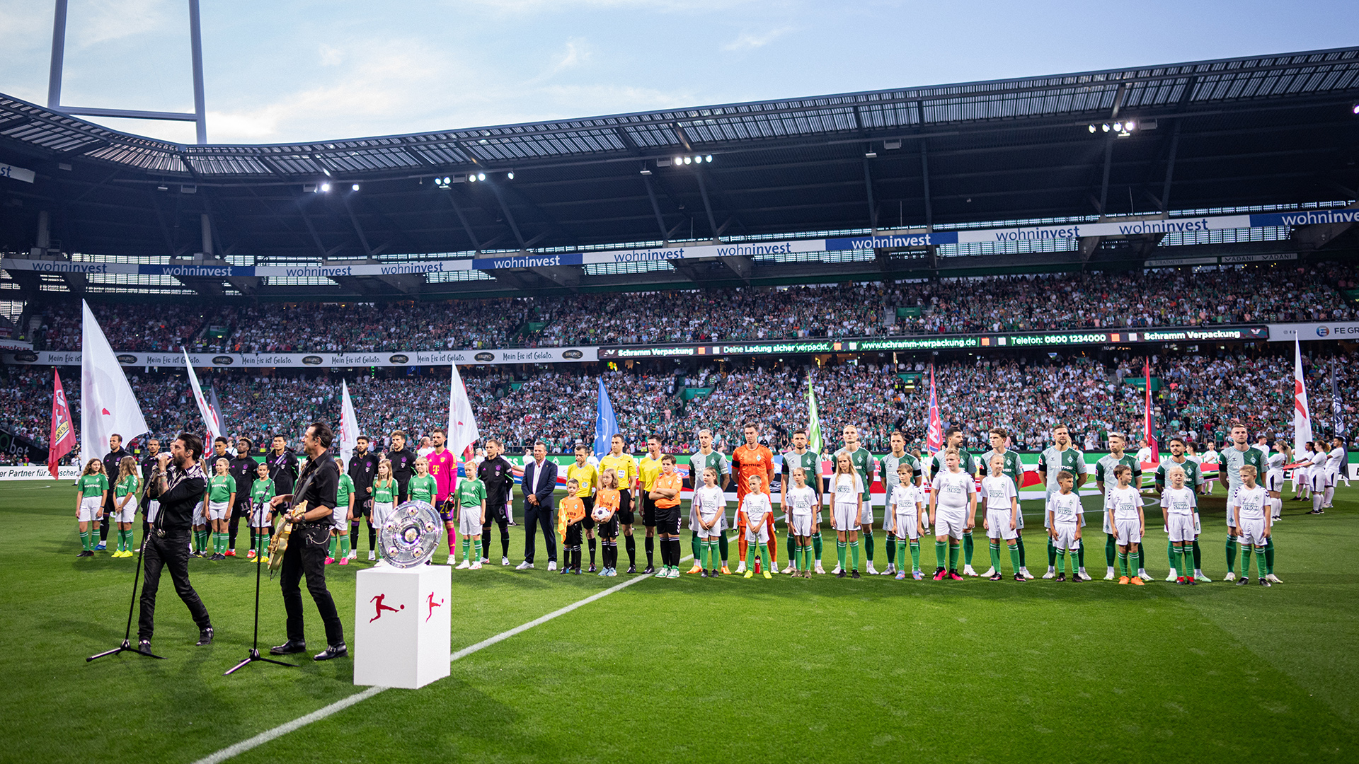 Bayern kicked off last season with a 4-0 win away at Werder Bremen and now travel to Wolfsburg aiming for a similar result.